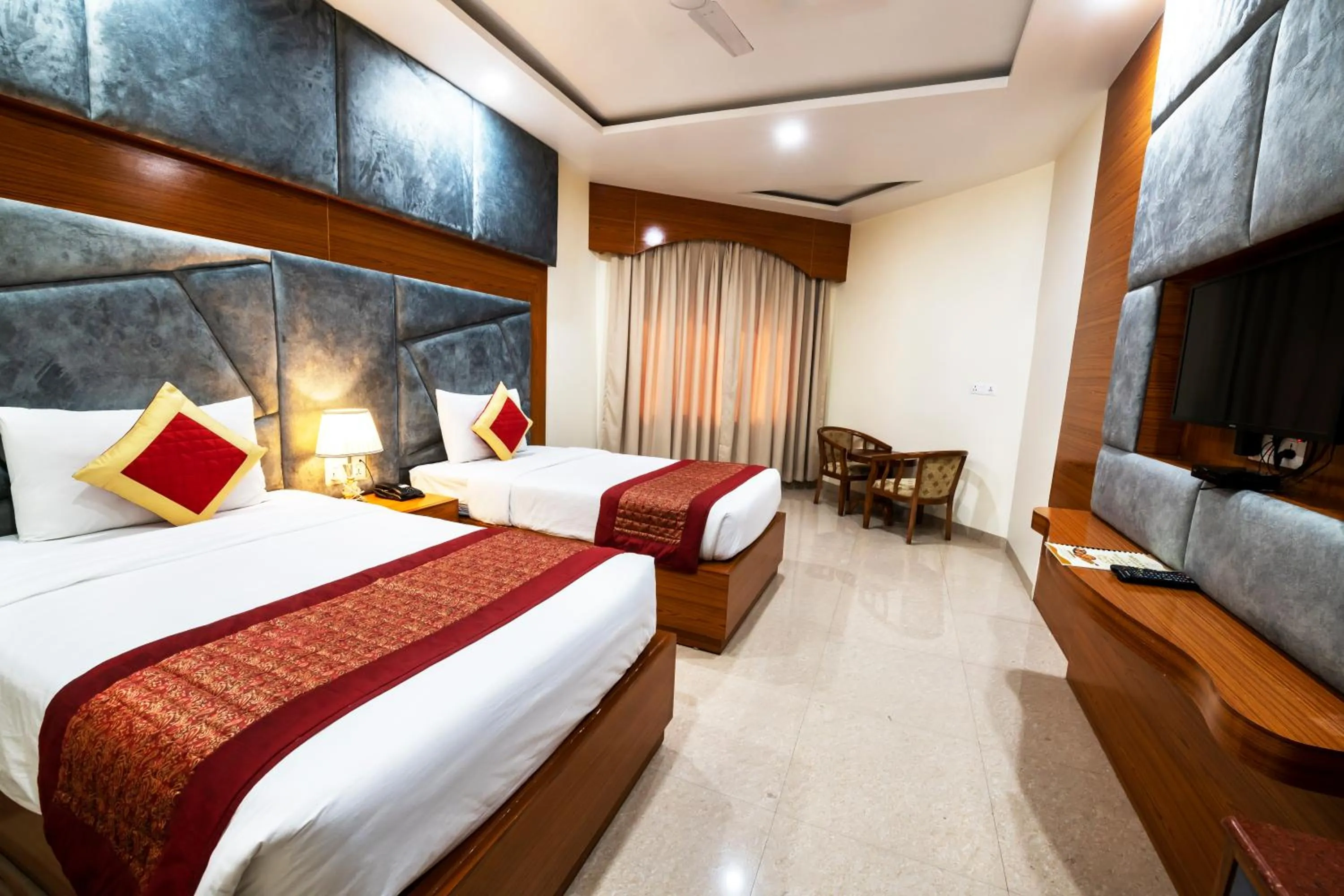 Bed in HOTEL ANAND INTERNATIONAL