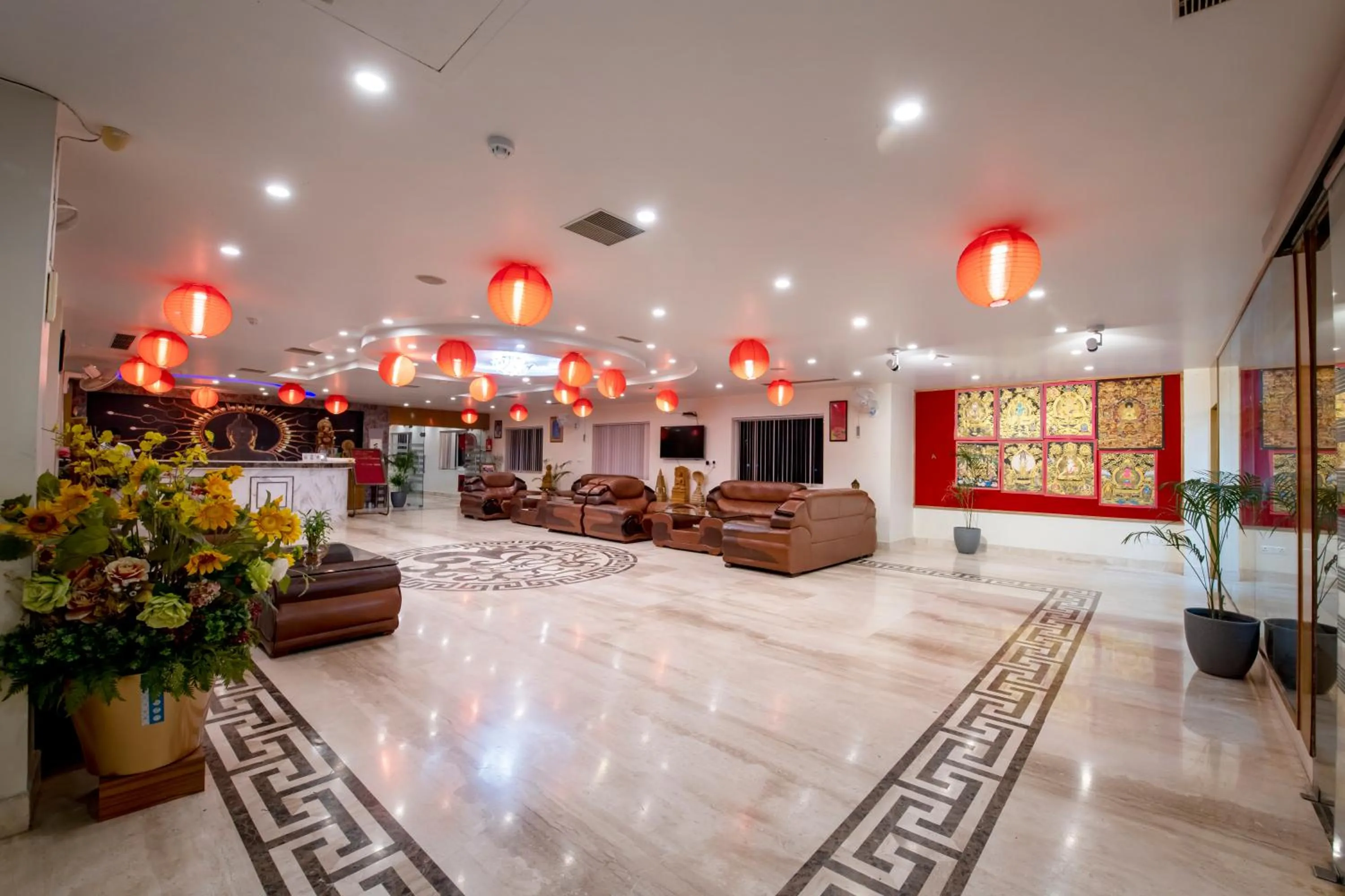 Lobby or reception in HOTEL ANAND INTERNATIONAL