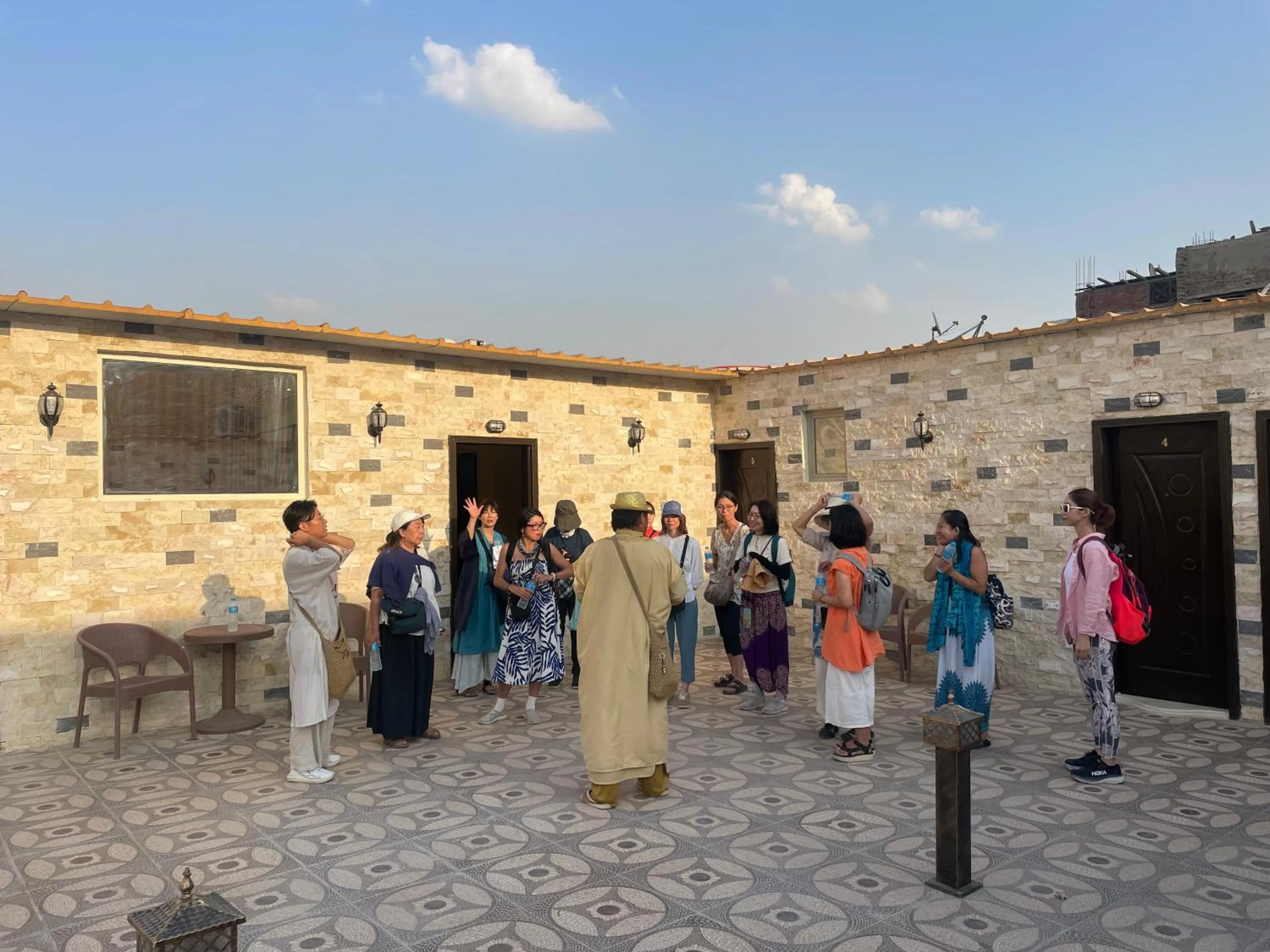 Sphinx palace pyramids view inn