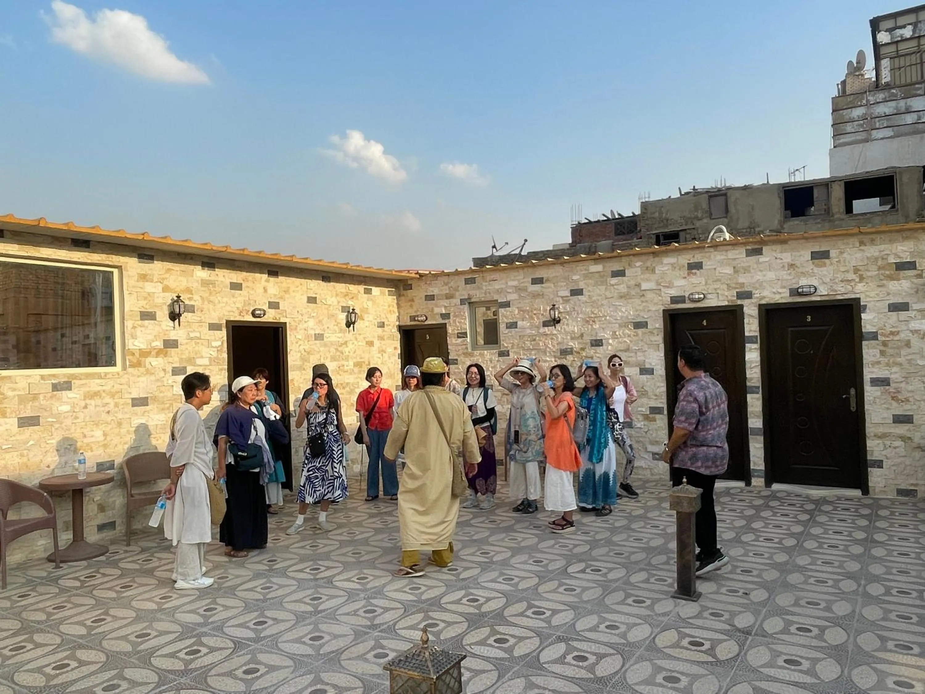 Sphinx palace pyramids view inn