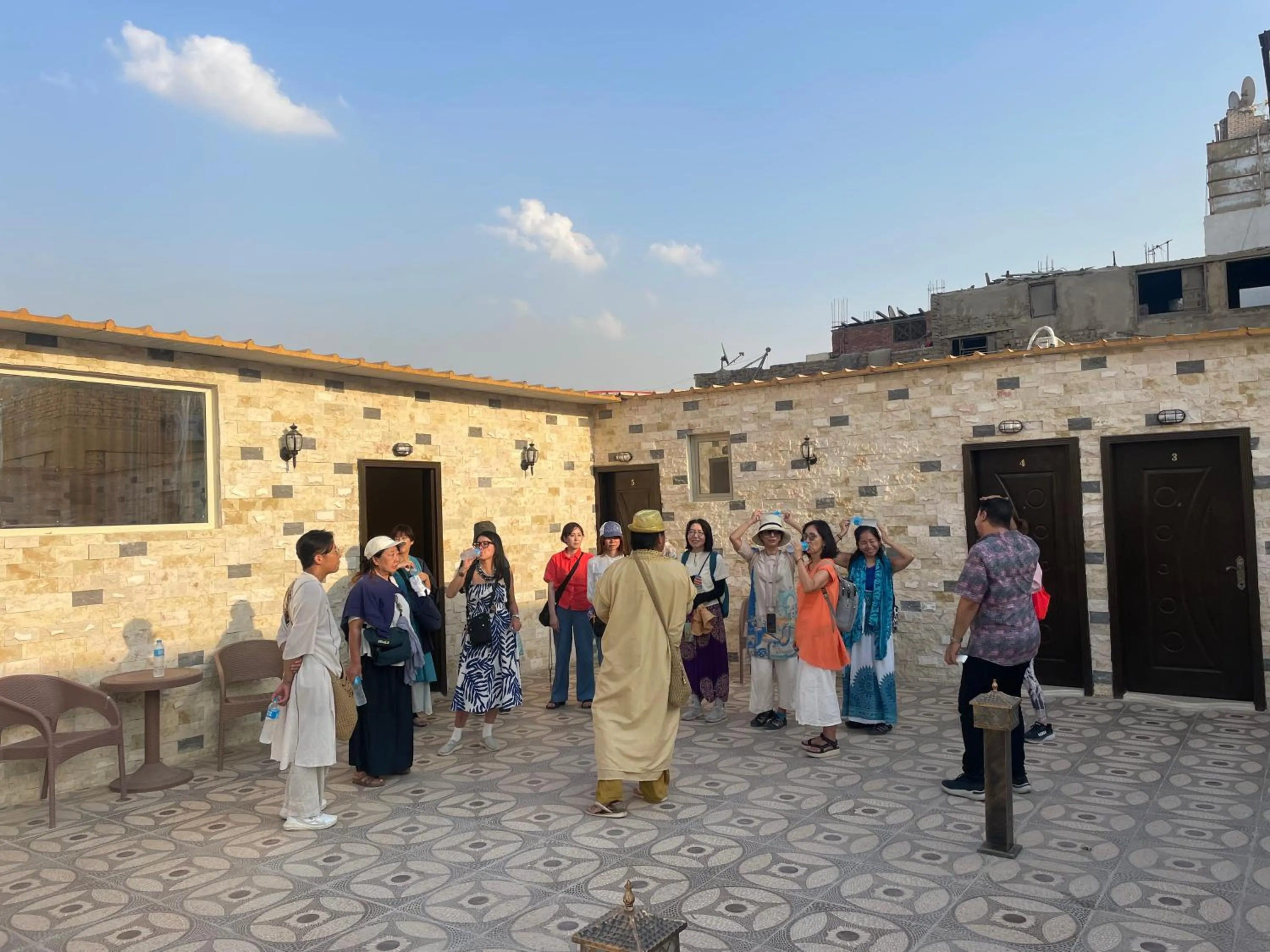 Sphinx palace pyramids view inn