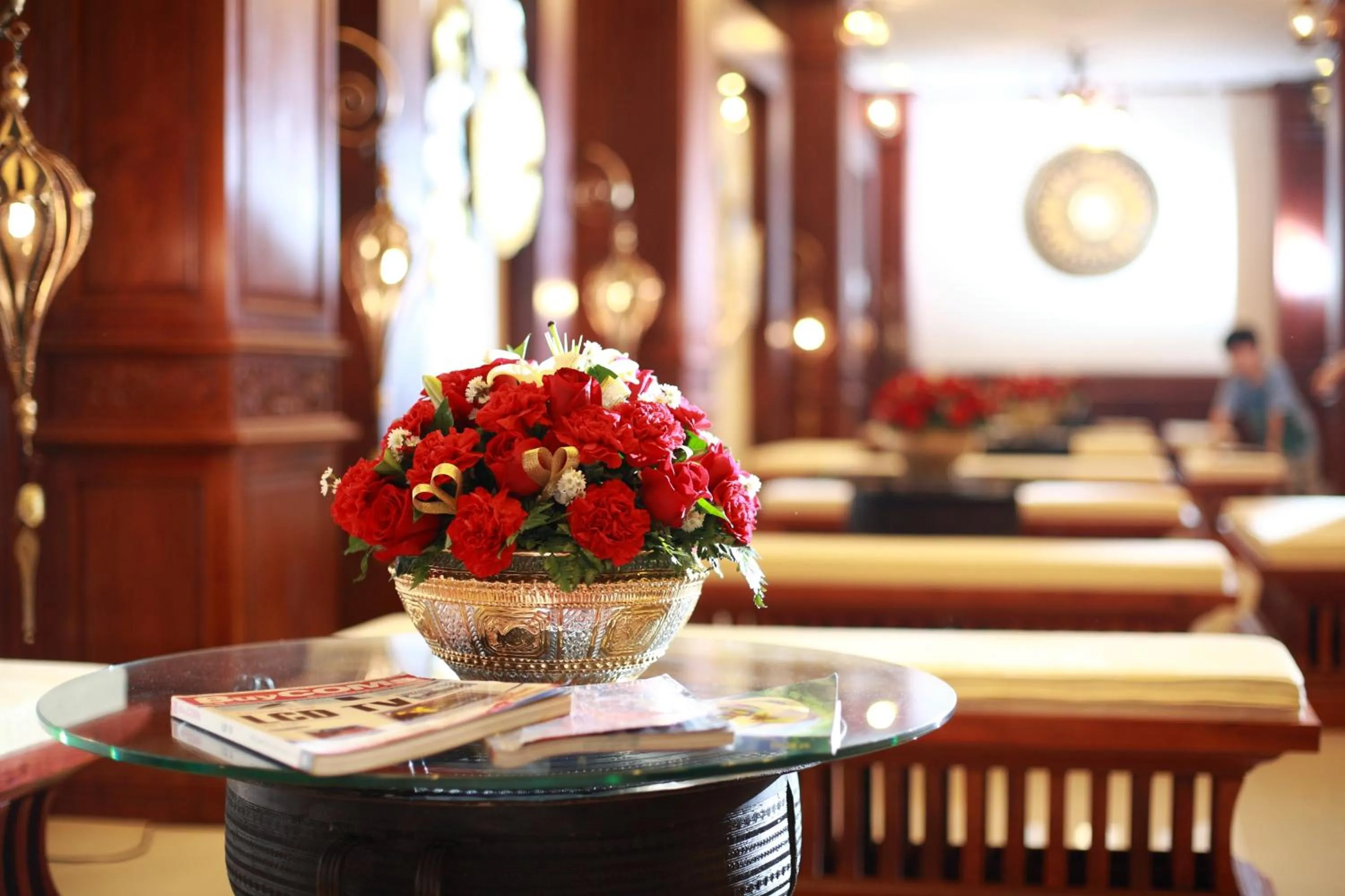 Lobby or reception in Manorom Boutique Hotel