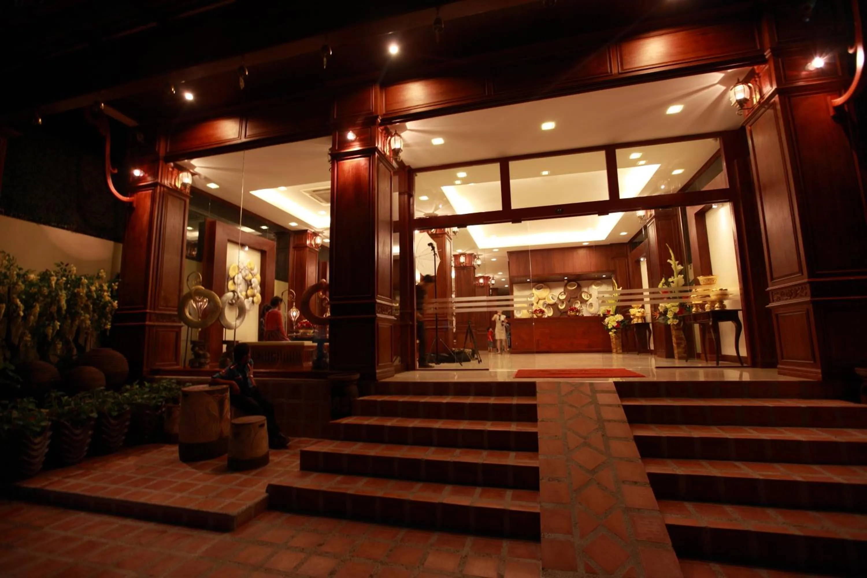 Lobby or reception in Manorom Boutique Hotel