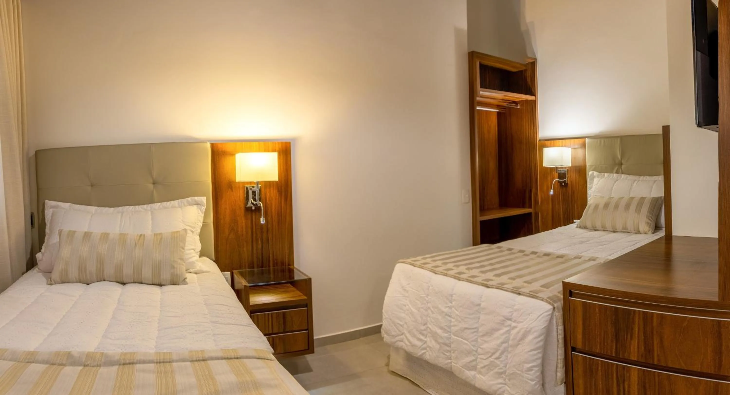 Bed in Ananda Pousada