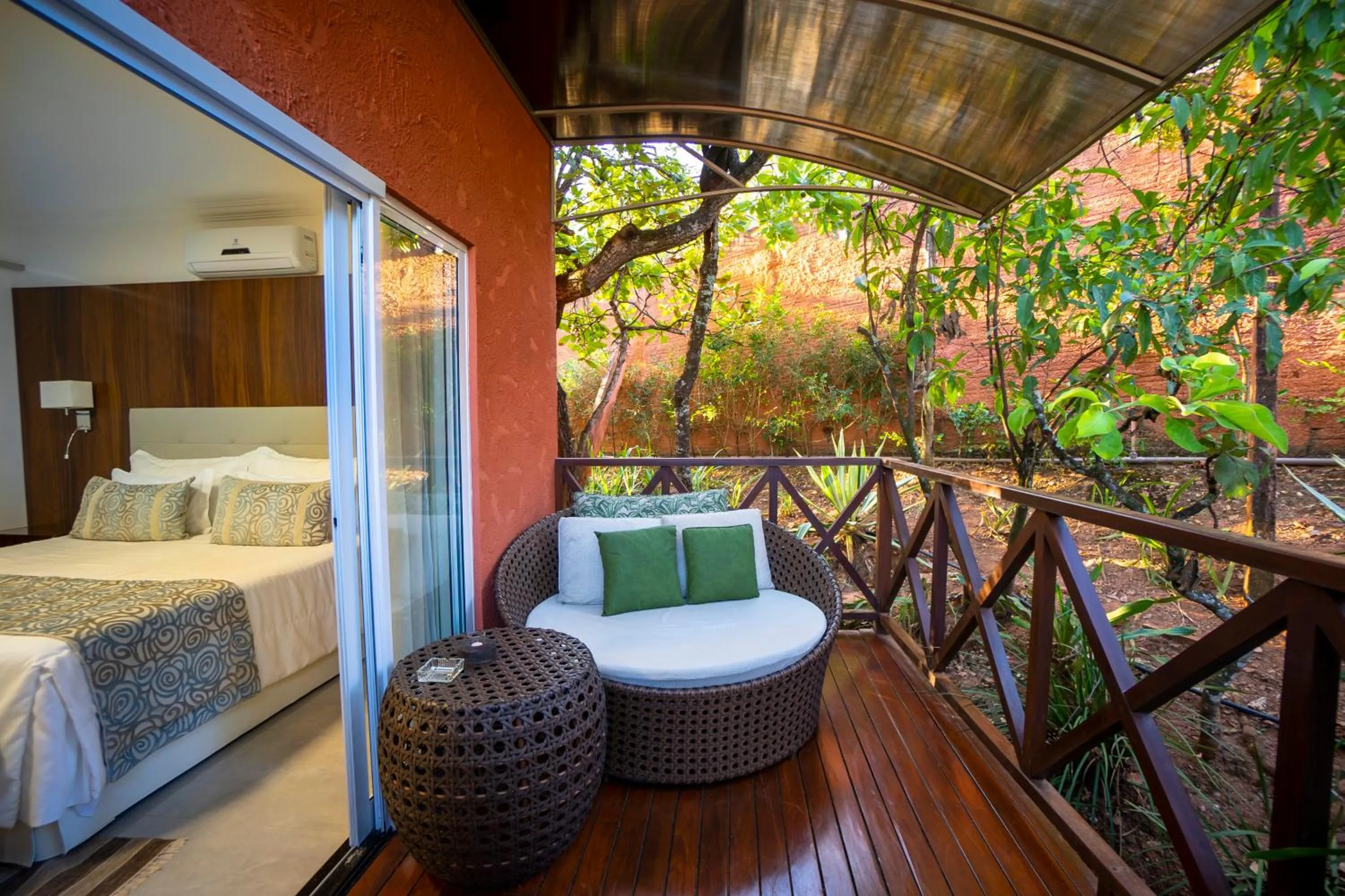 Bed in Ananda Pousada