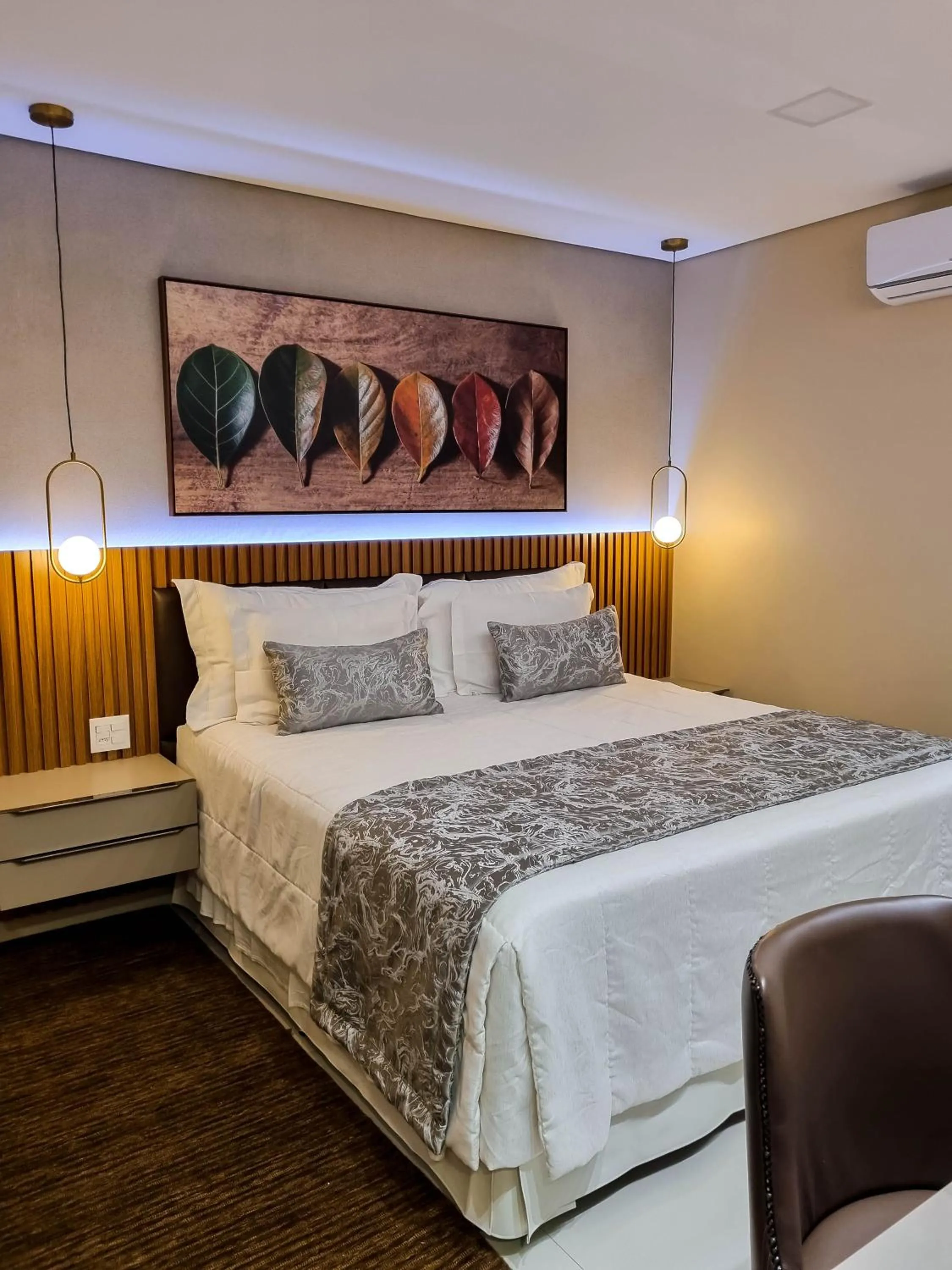 Bed in Ananda Pousada