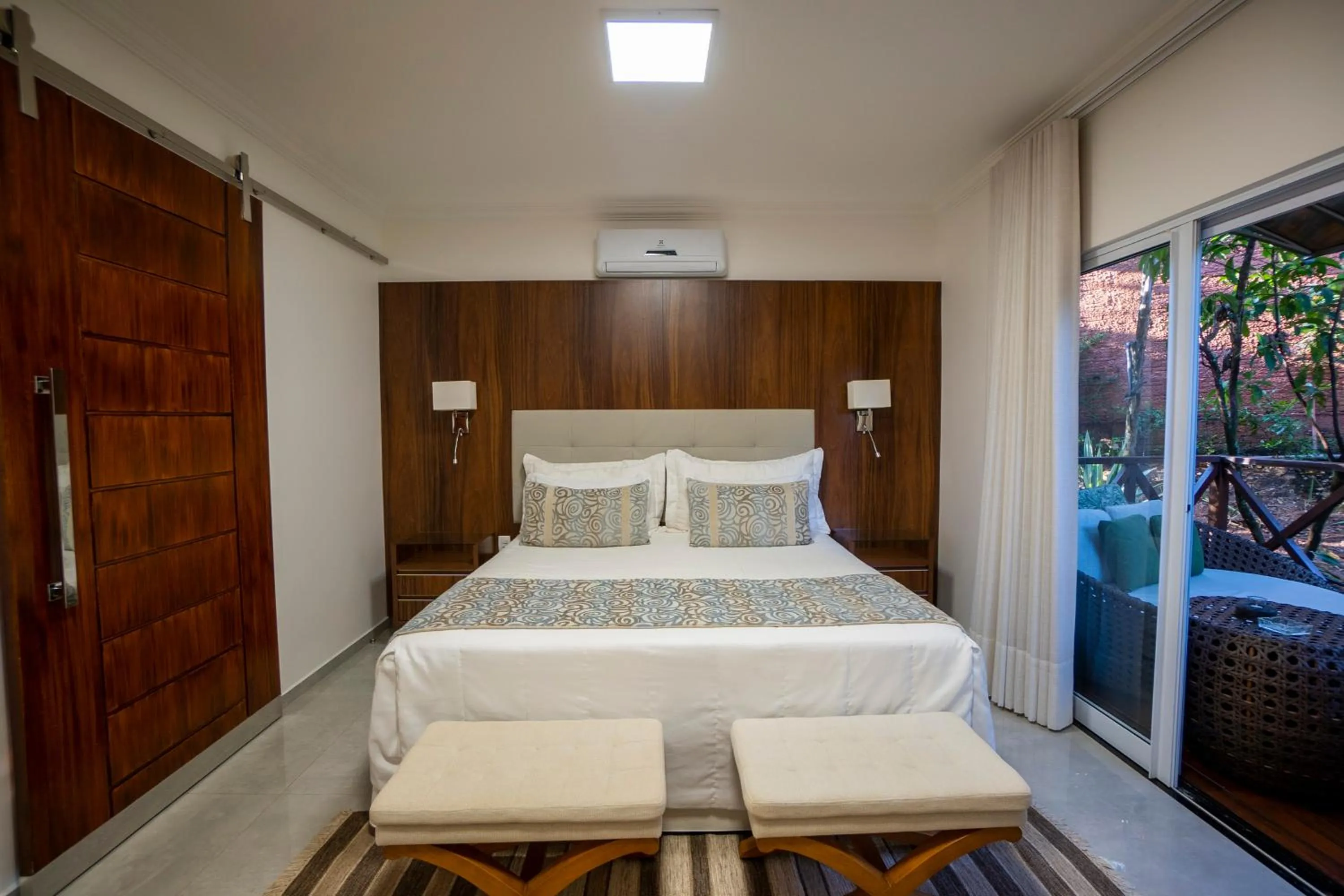 Bed in Ananda Pousada
