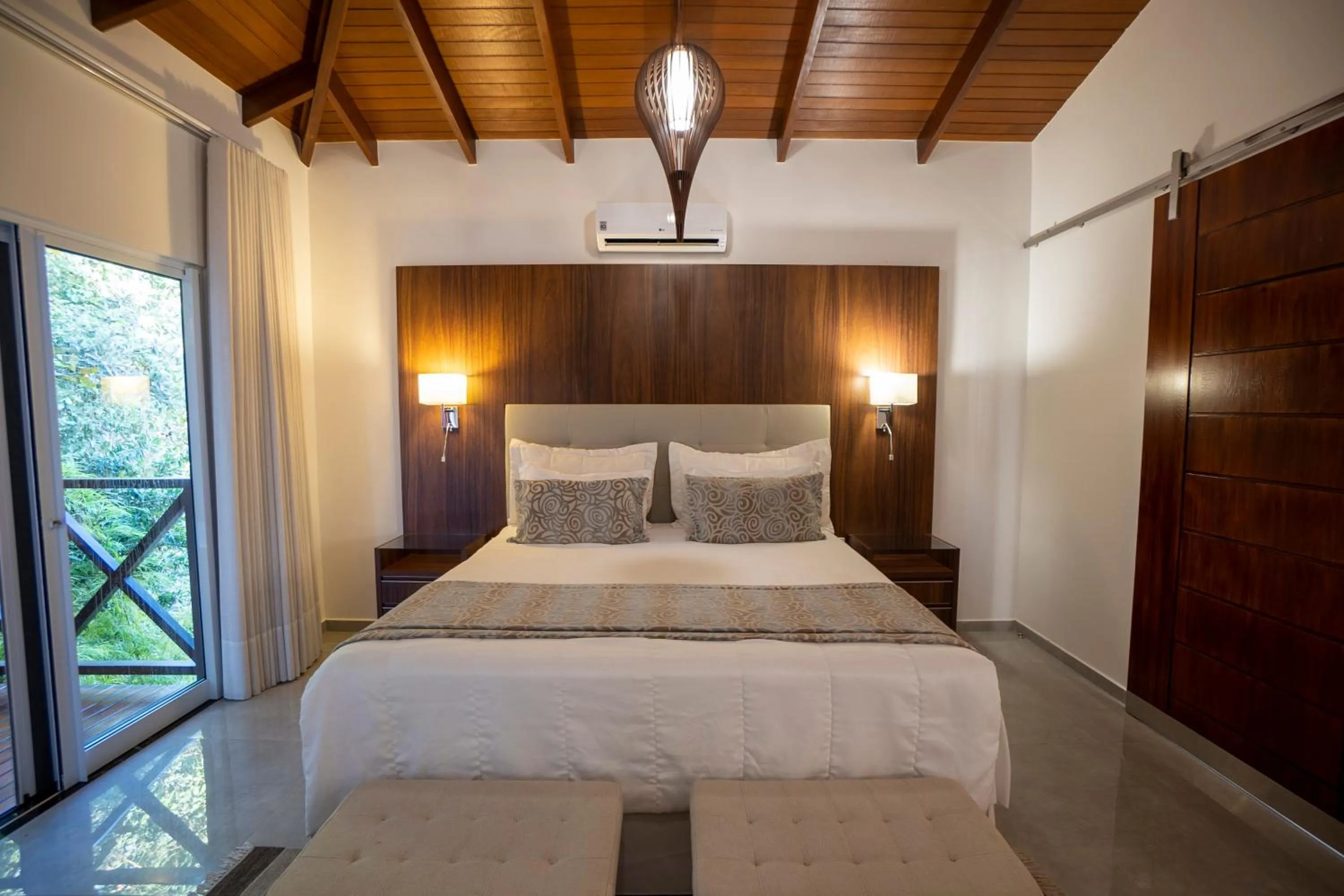Bed in Ananda Pousada
