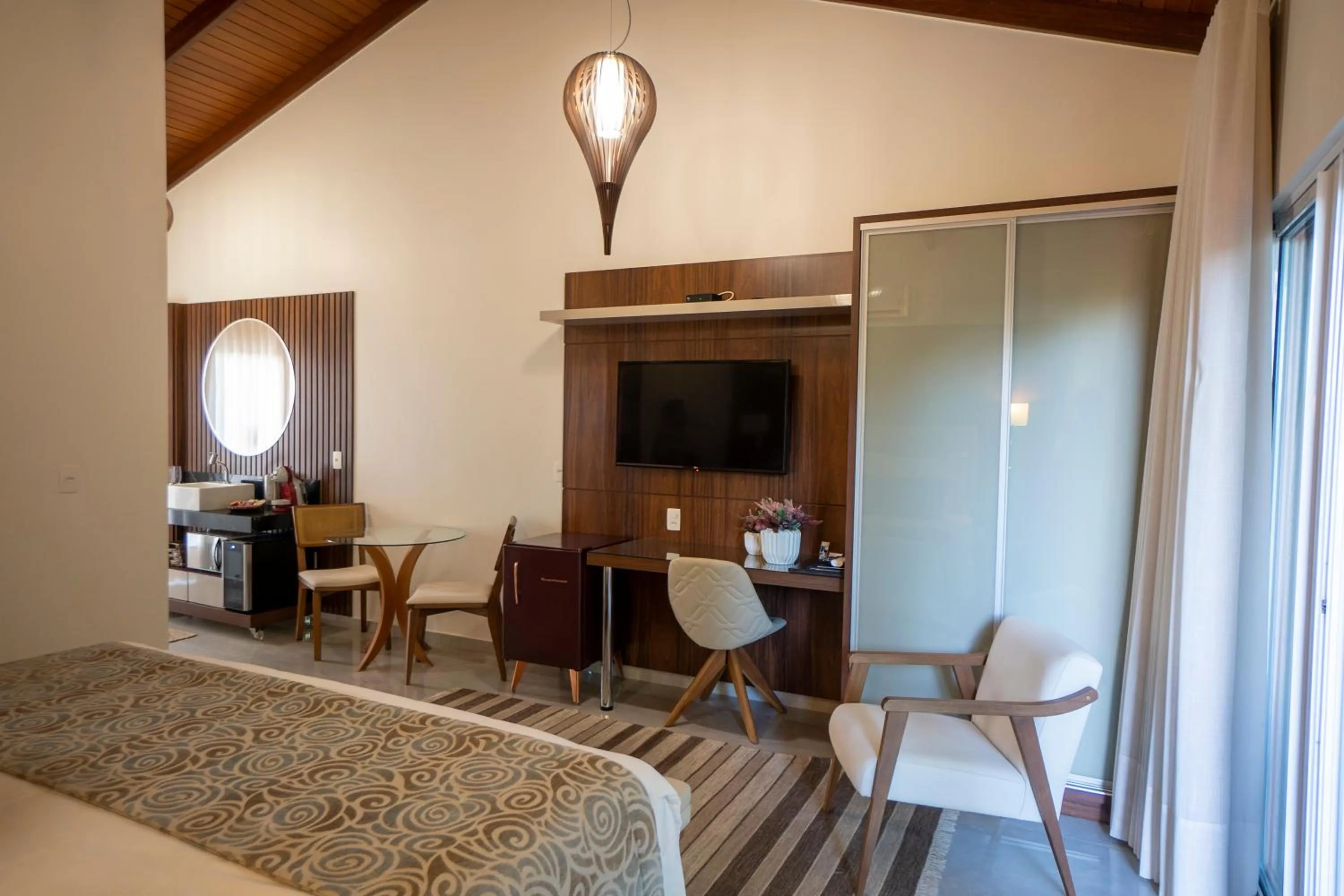 Bed in Ananda Pousada