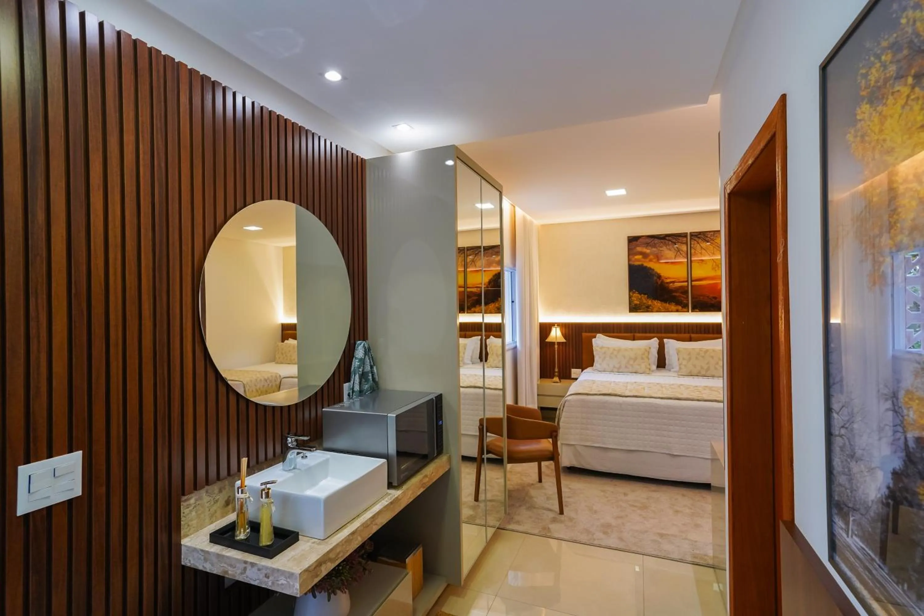 Bed in Ananda Pousada