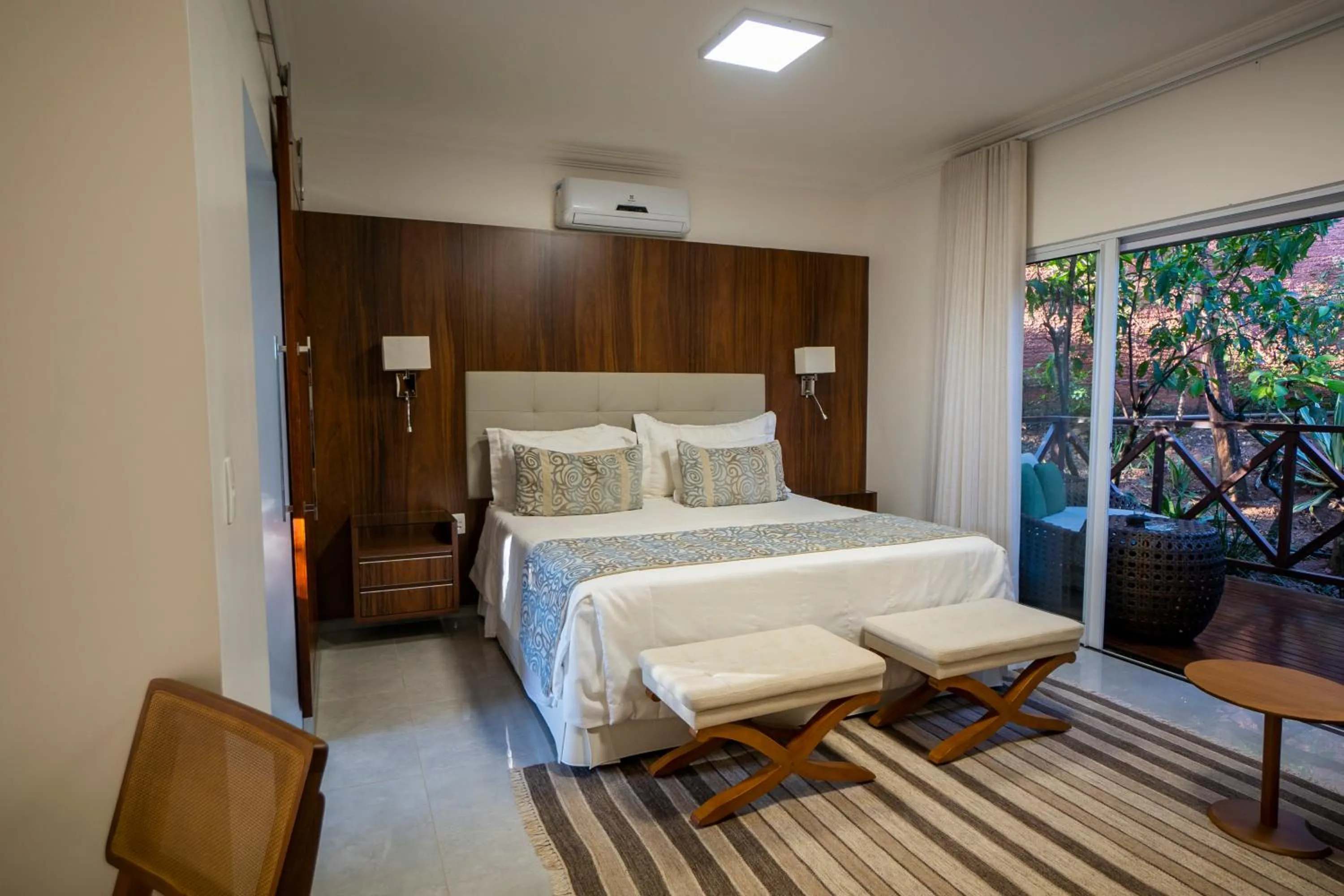 Bed in Ananda Pousada