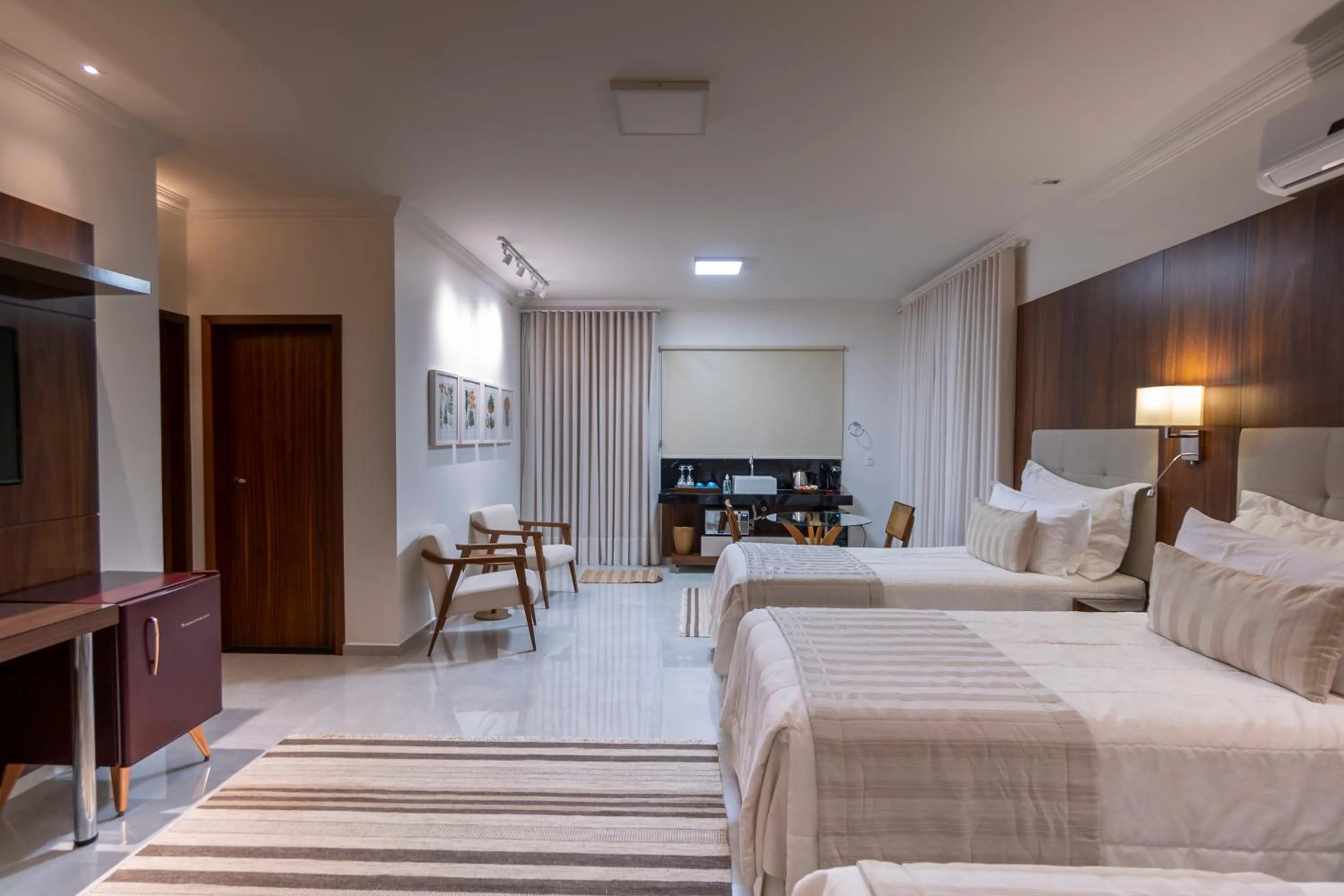 Bed in Ananda Pousada