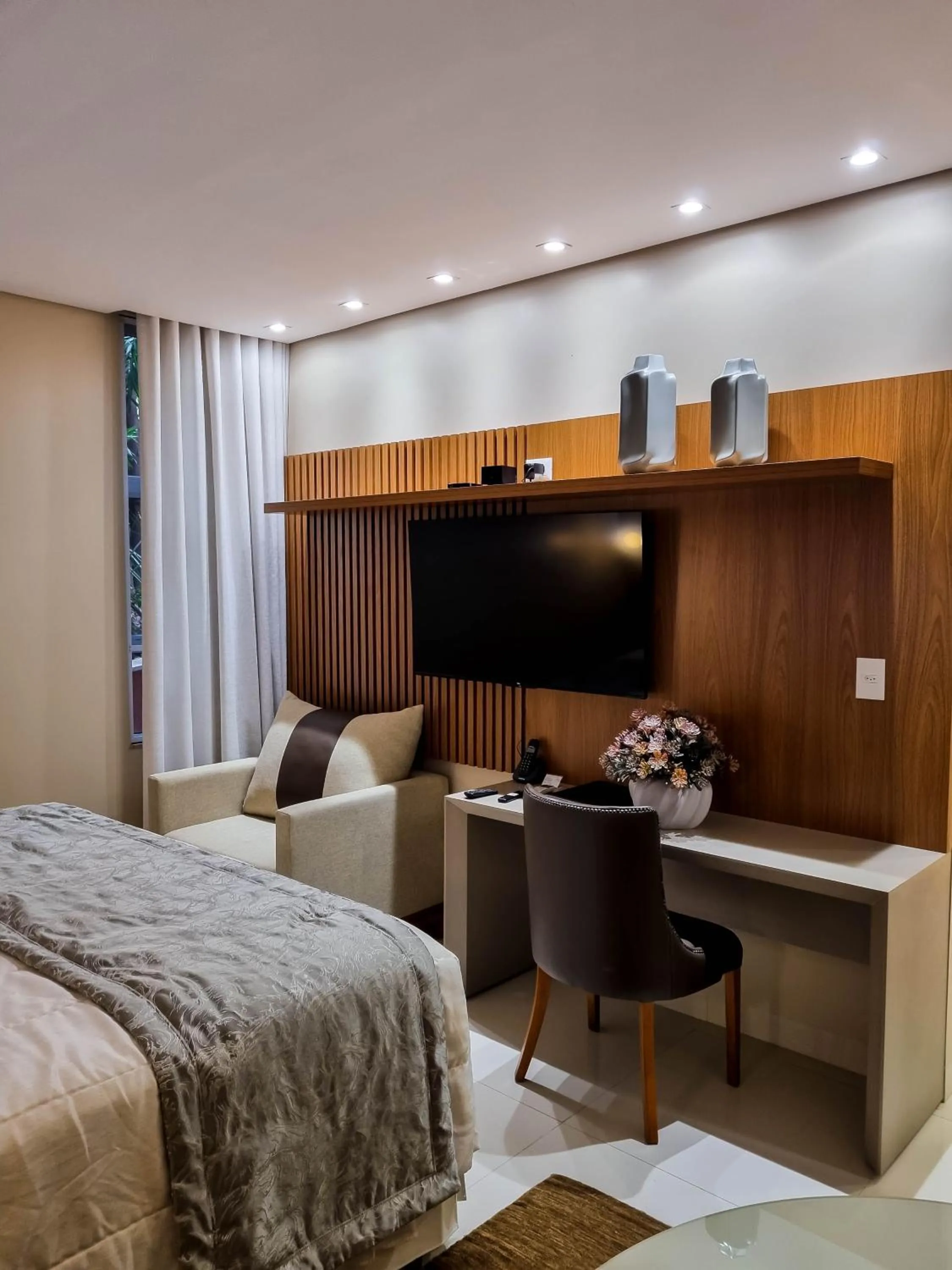 Bed in Ananda Pousada