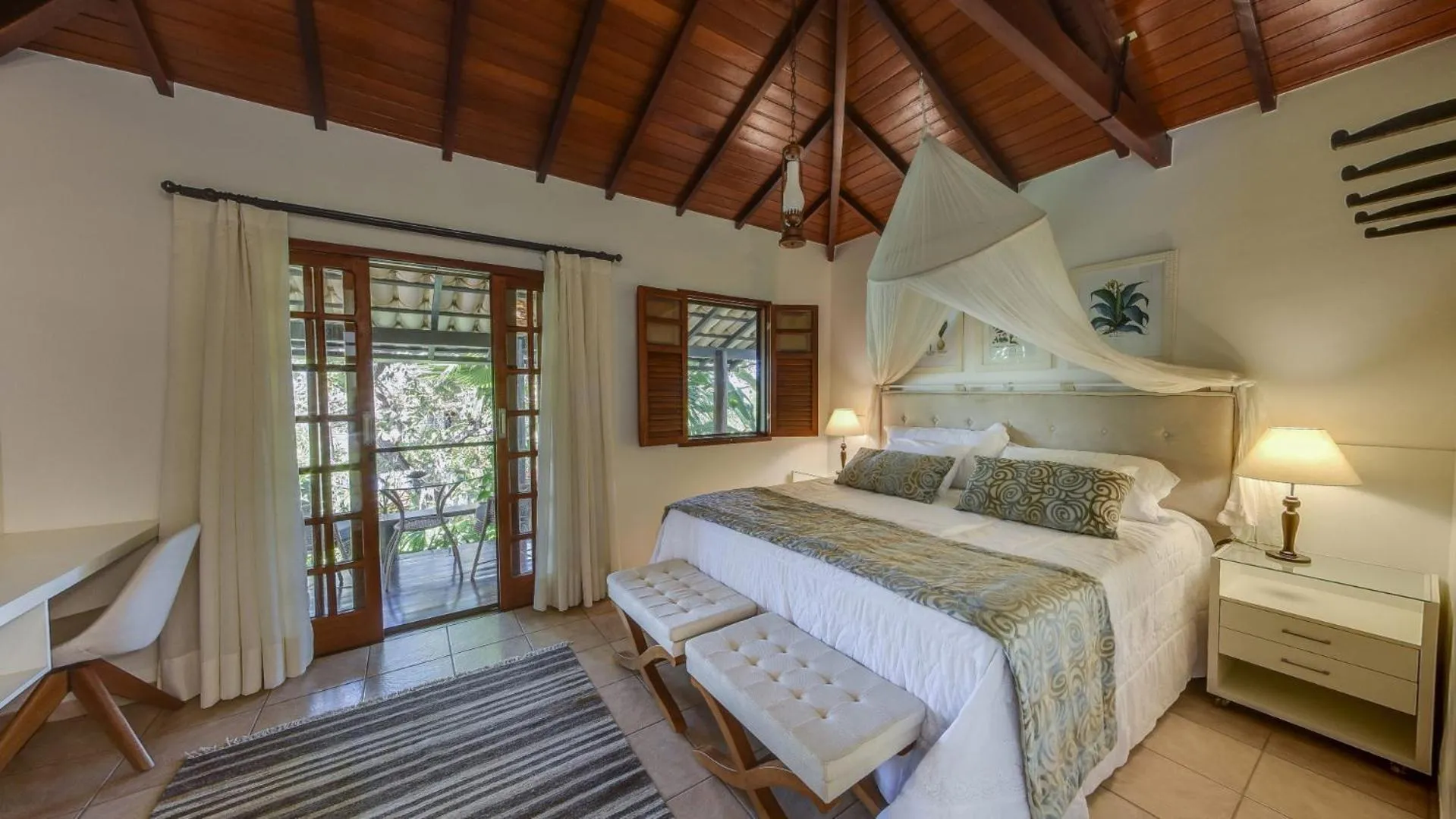 Bed in Ananda Pousada