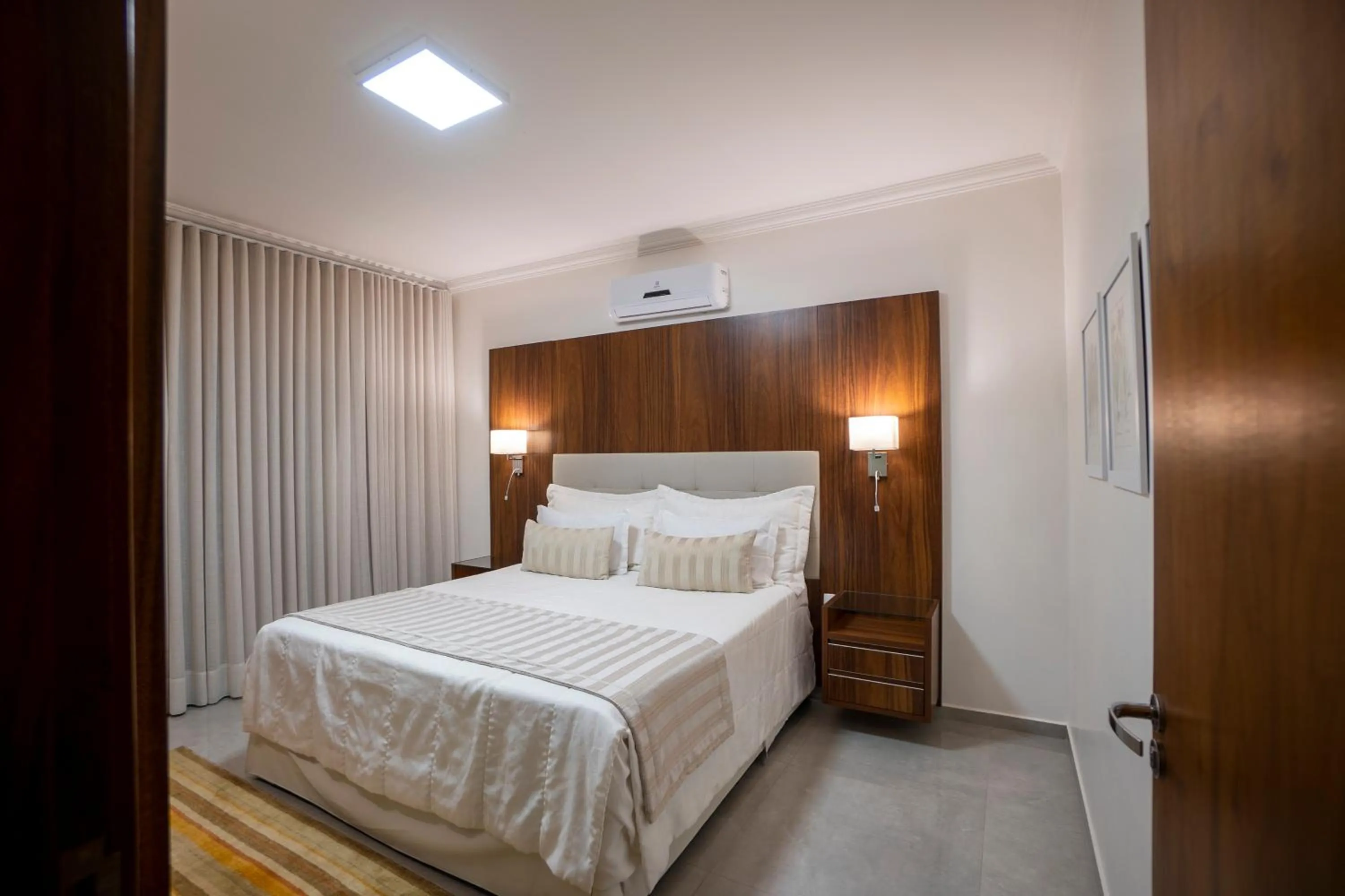 Bed in Ananda Pousada