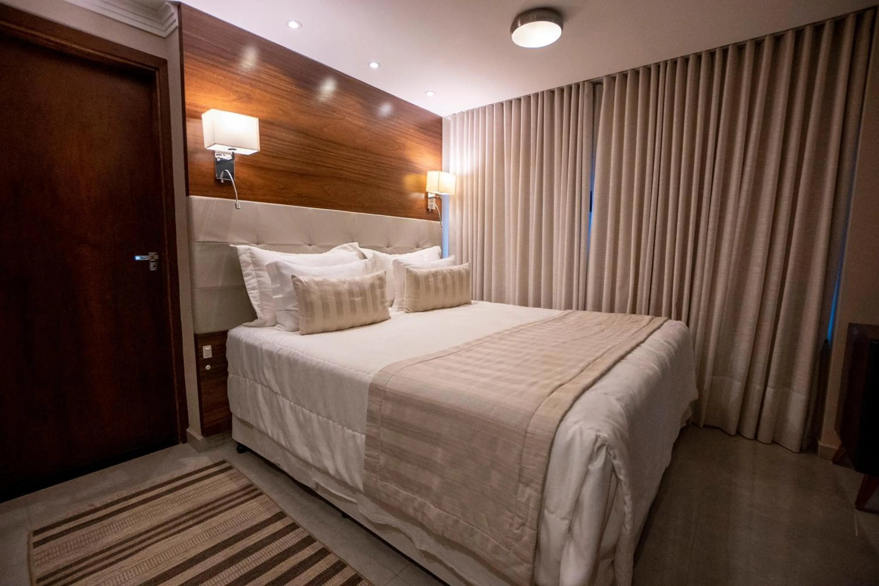 Bed in Ananda Pousada