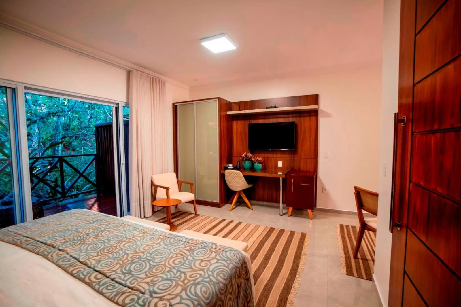 Bed in Ananda Pousada