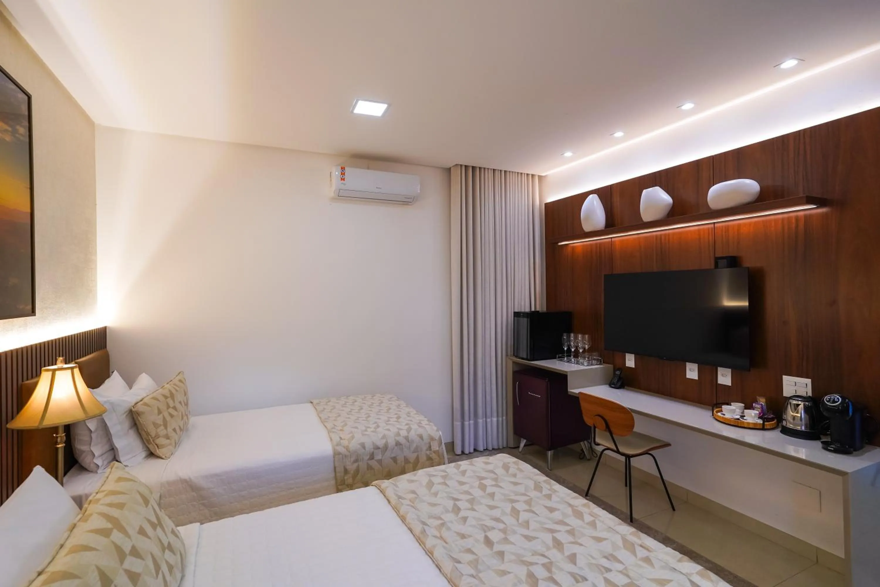 Bed in Ananda Pousada