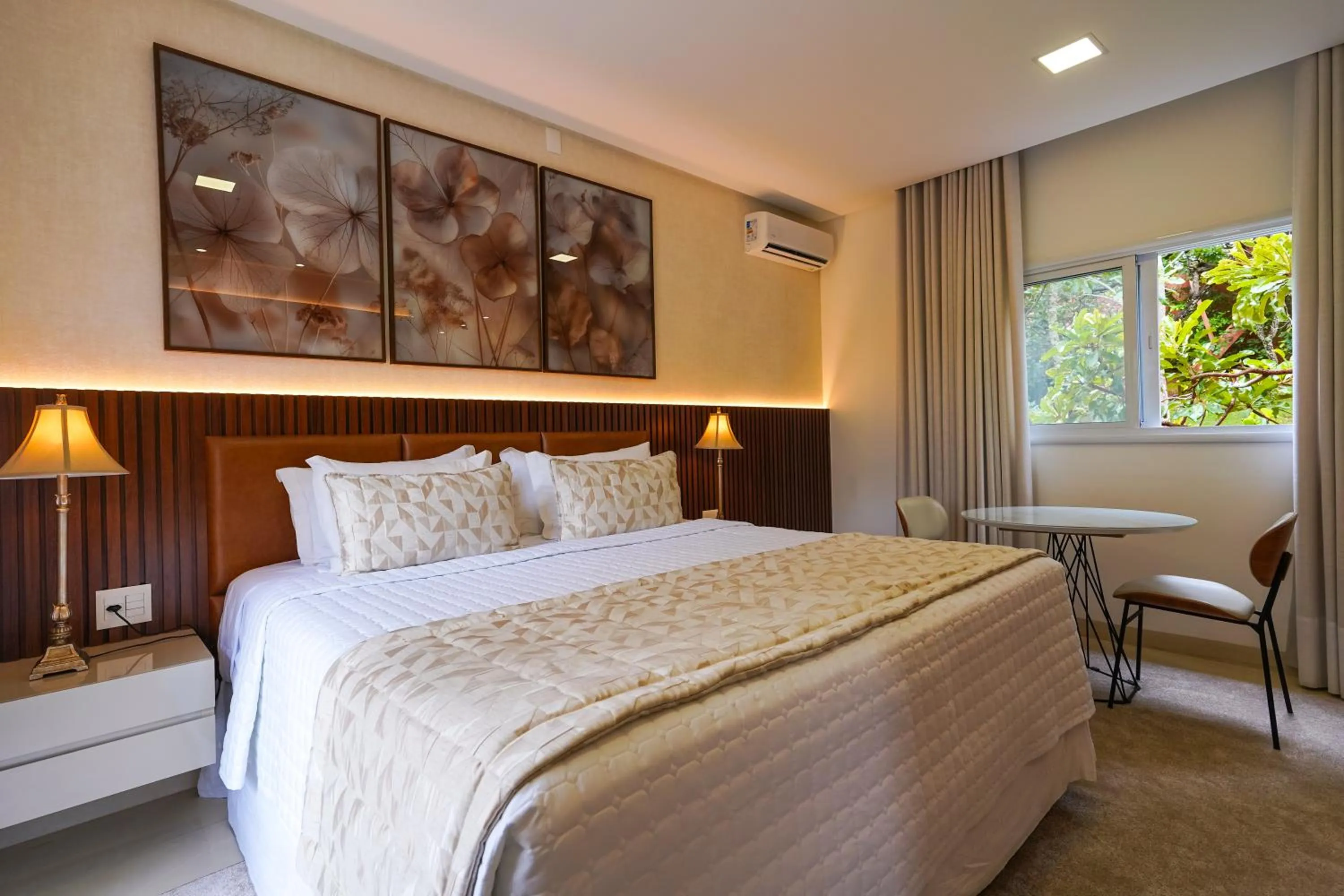 Bed in Ananda Pousada