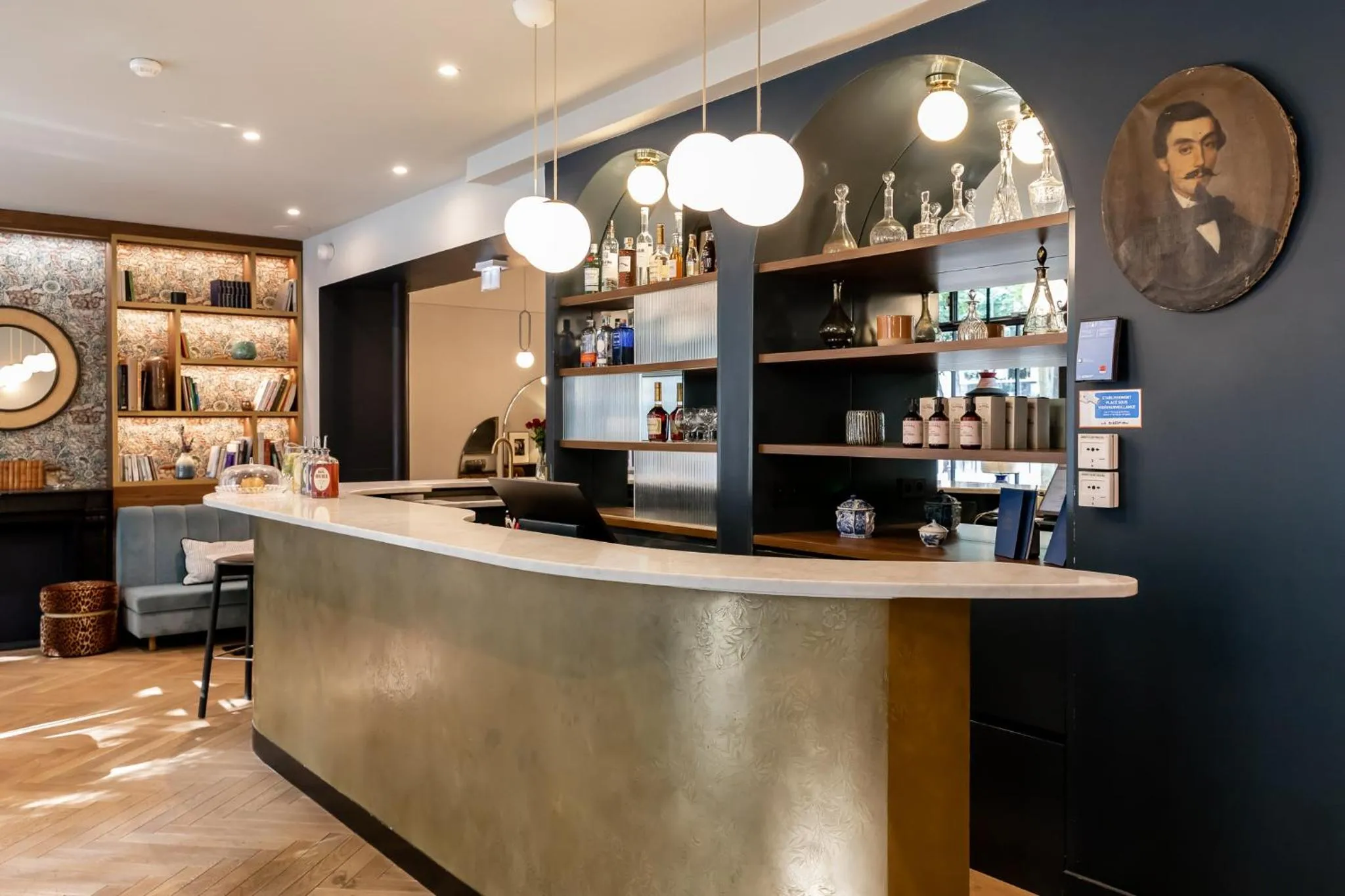 Lobby or reception in Hôtel Léopold - Orso Hotels