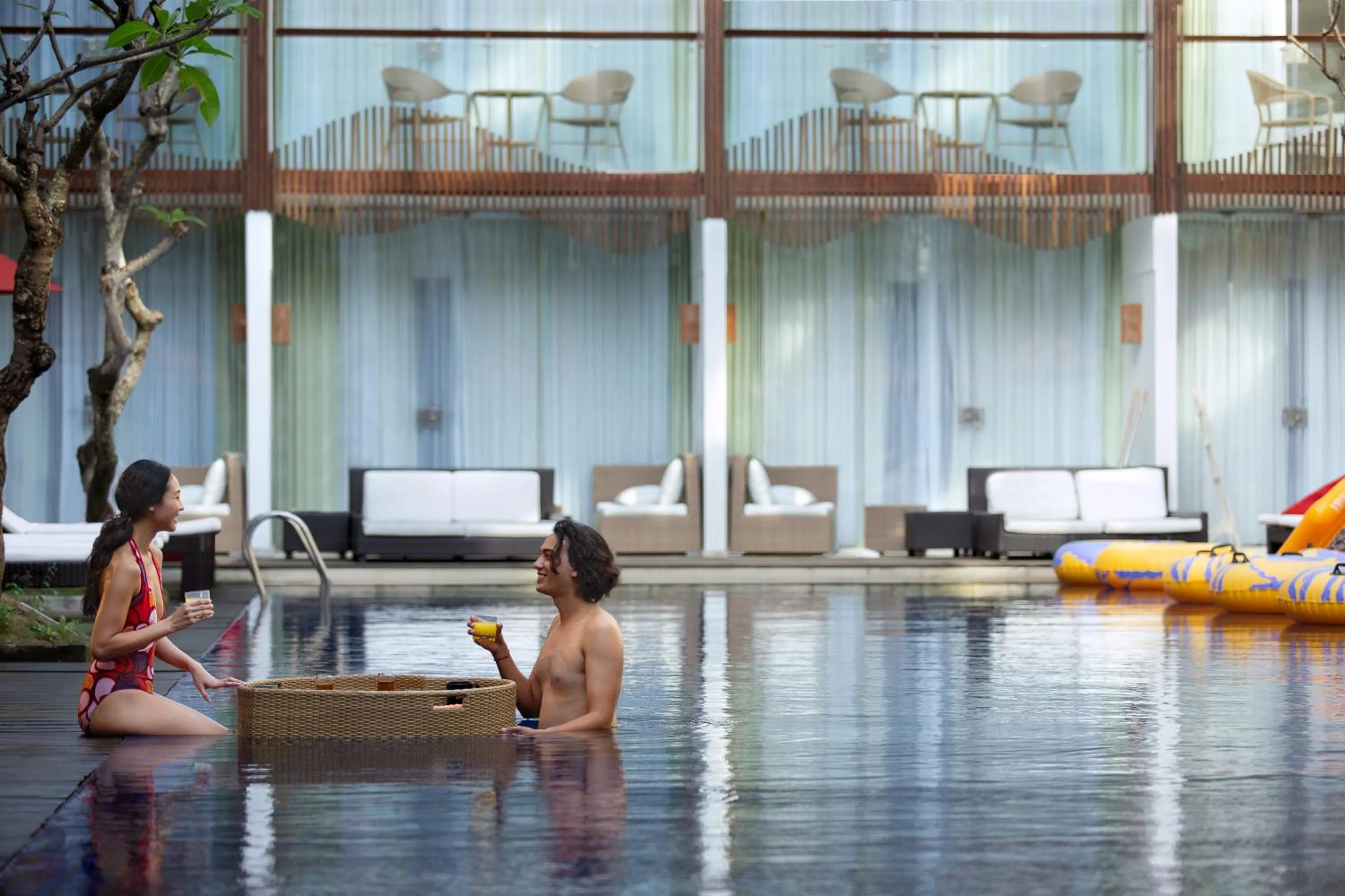 Property building in The Bene Hotel