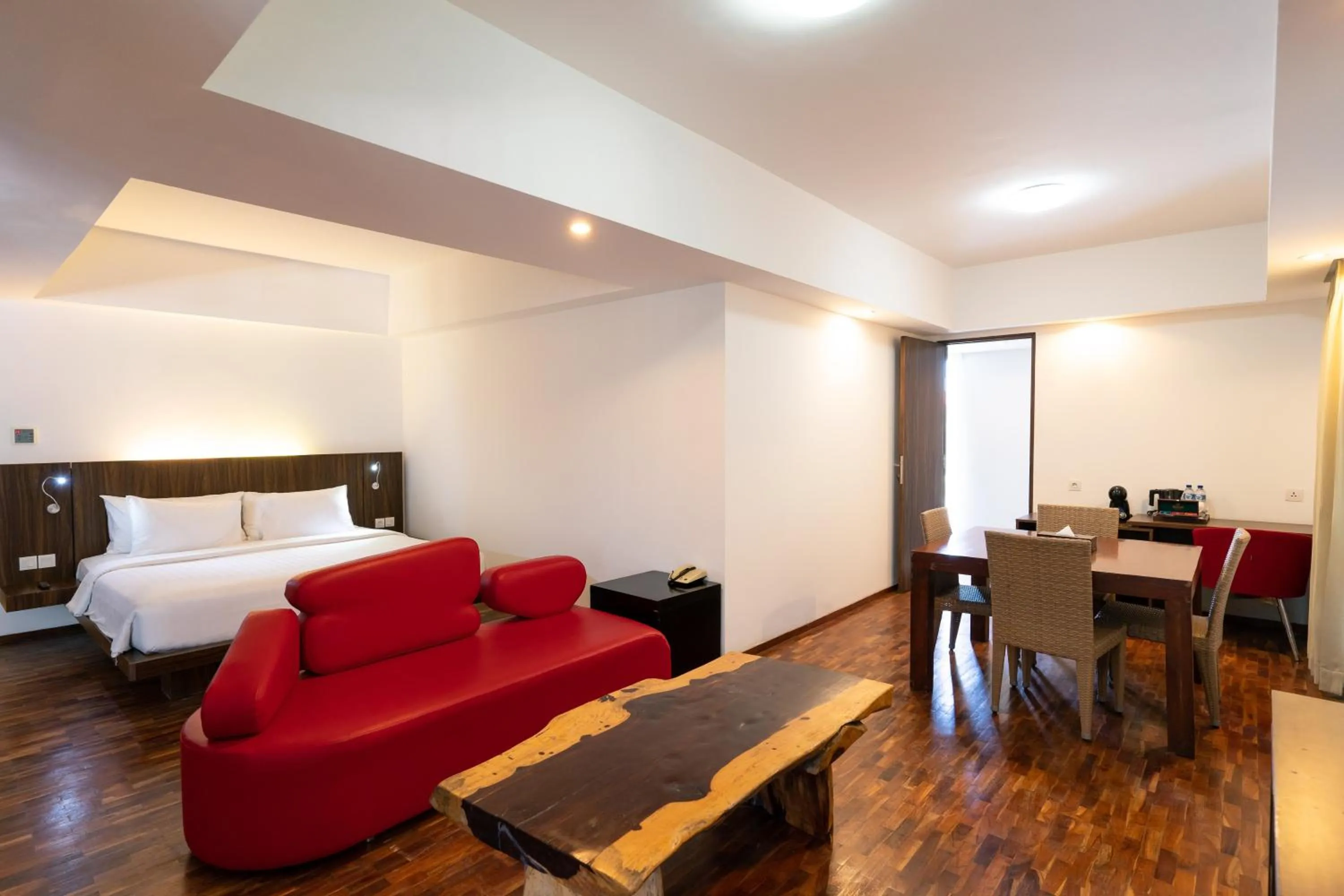 TV and multimedia, Bed in The Bene Hotel