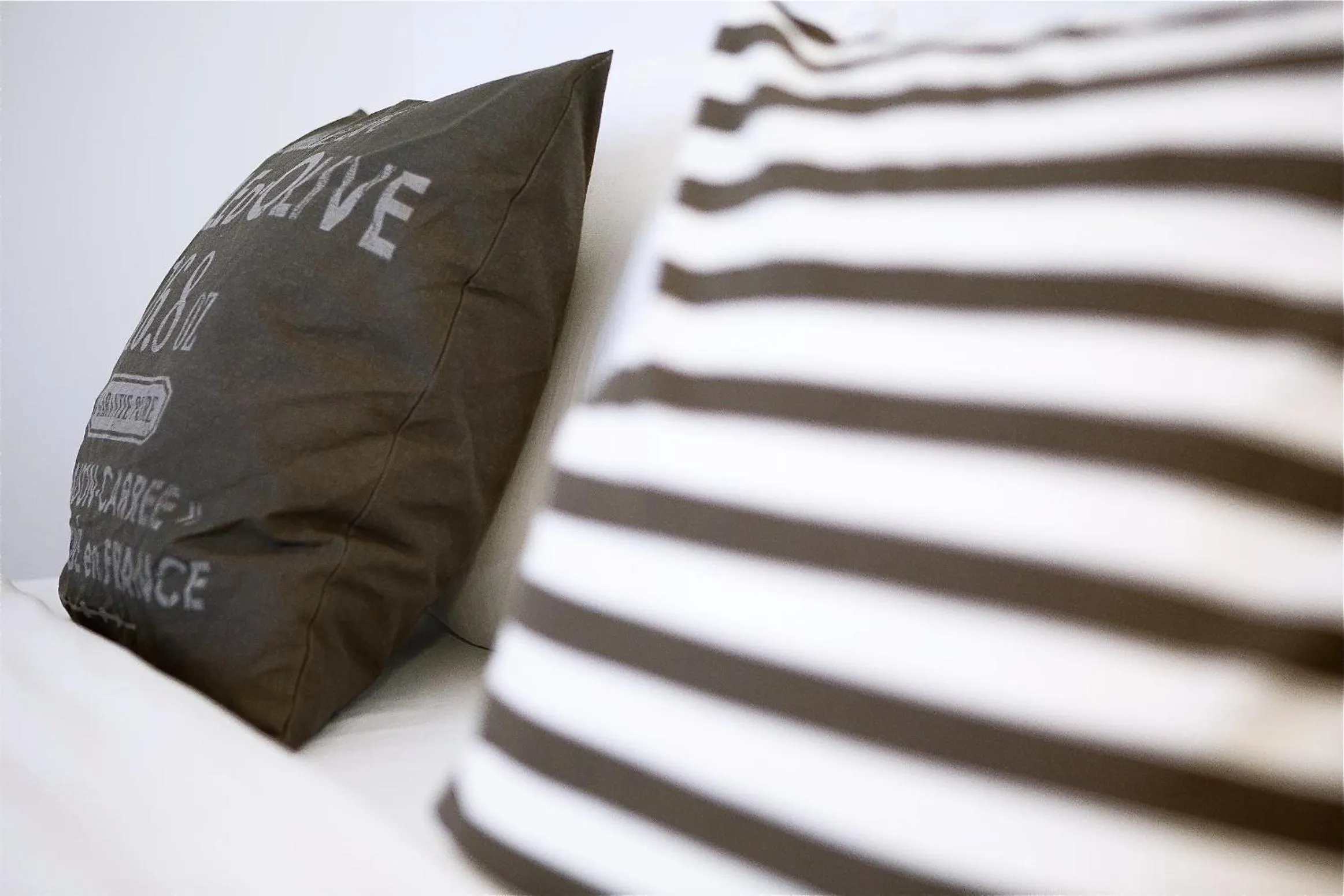 Bed in Vilnius Apartments & Suites