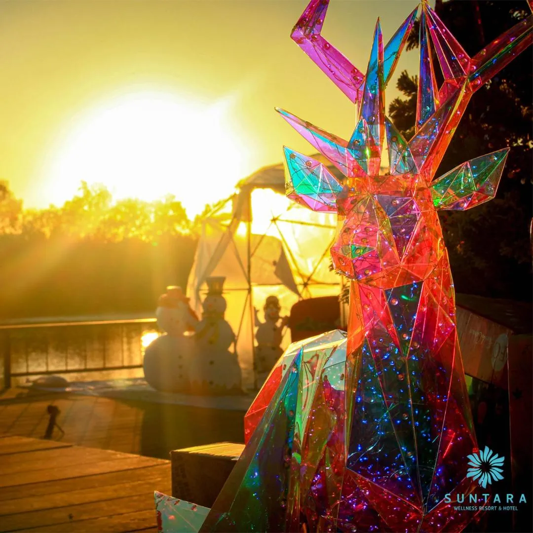 Inner courtyard view in Suntara Wellness Resort & Hotel