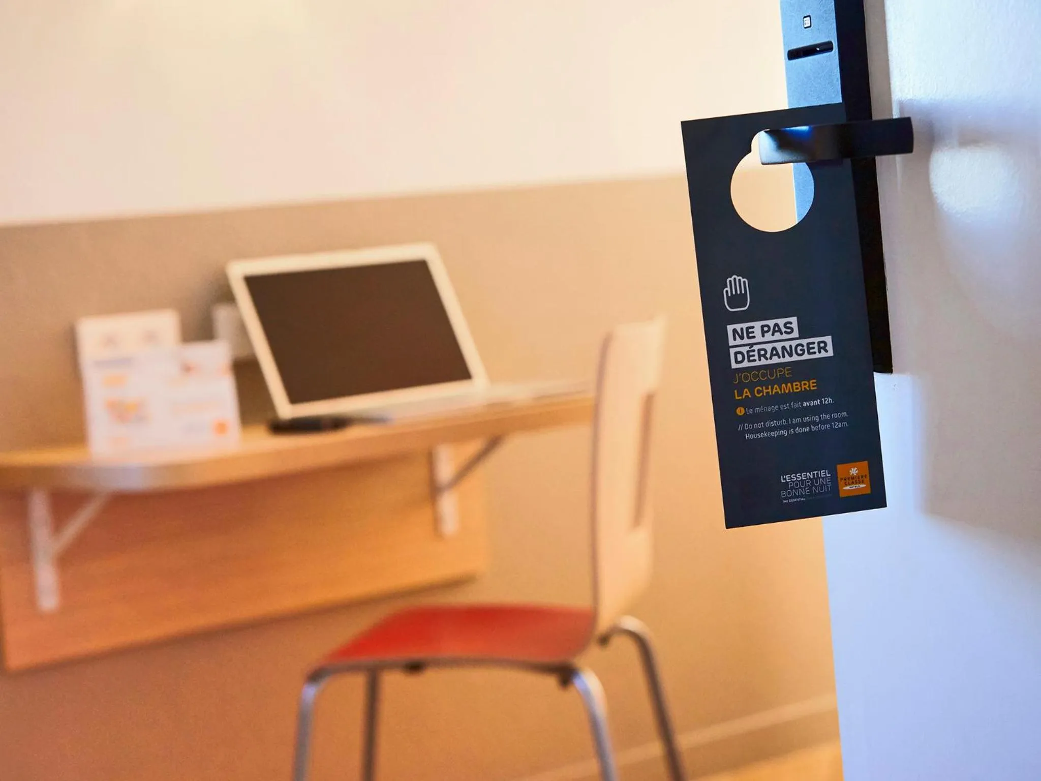 Photo of the whole room in Première Classe Marne la Vallée - Bussy Saint Georges