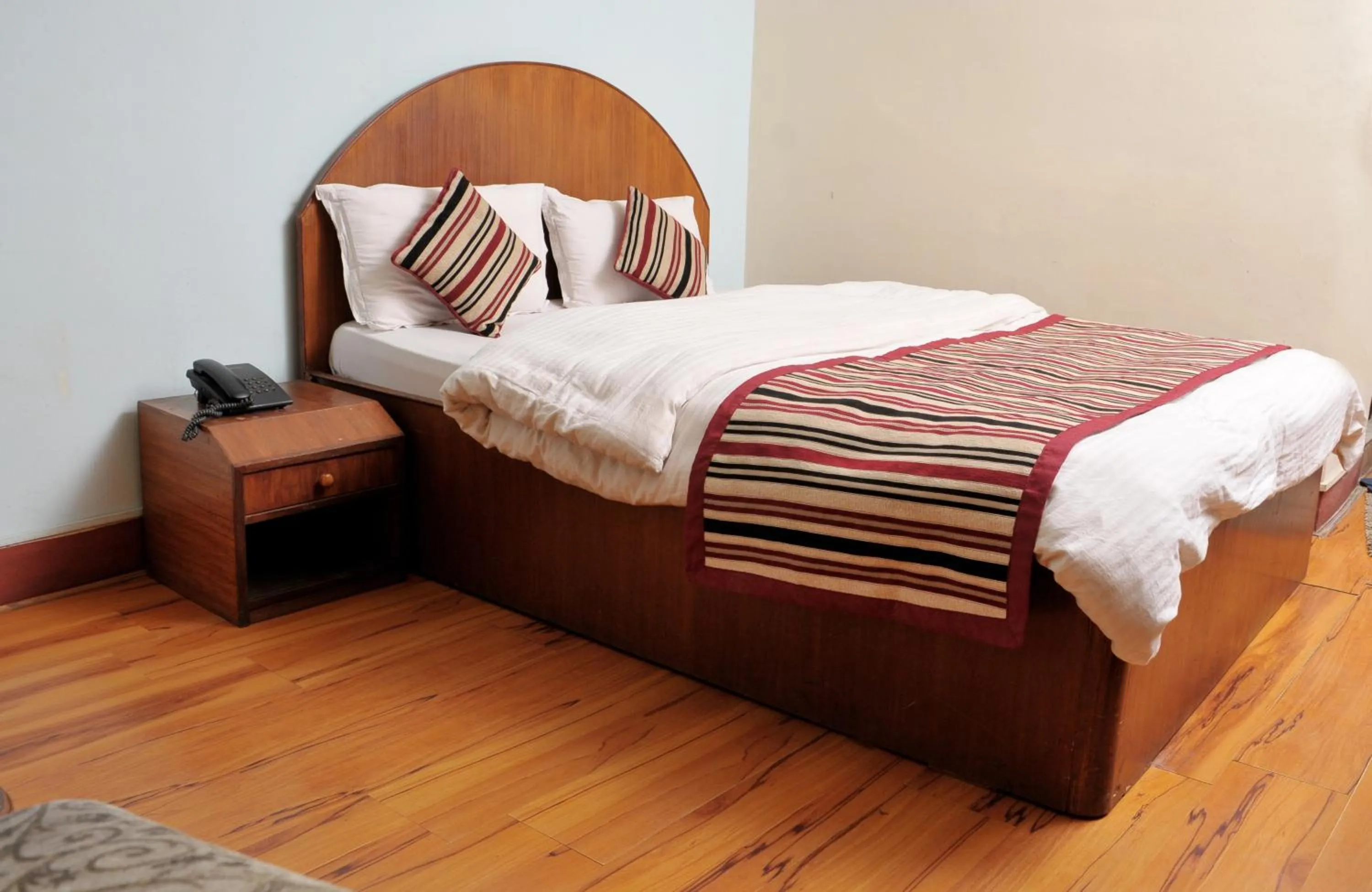 Bed in Hotel Brihaspati