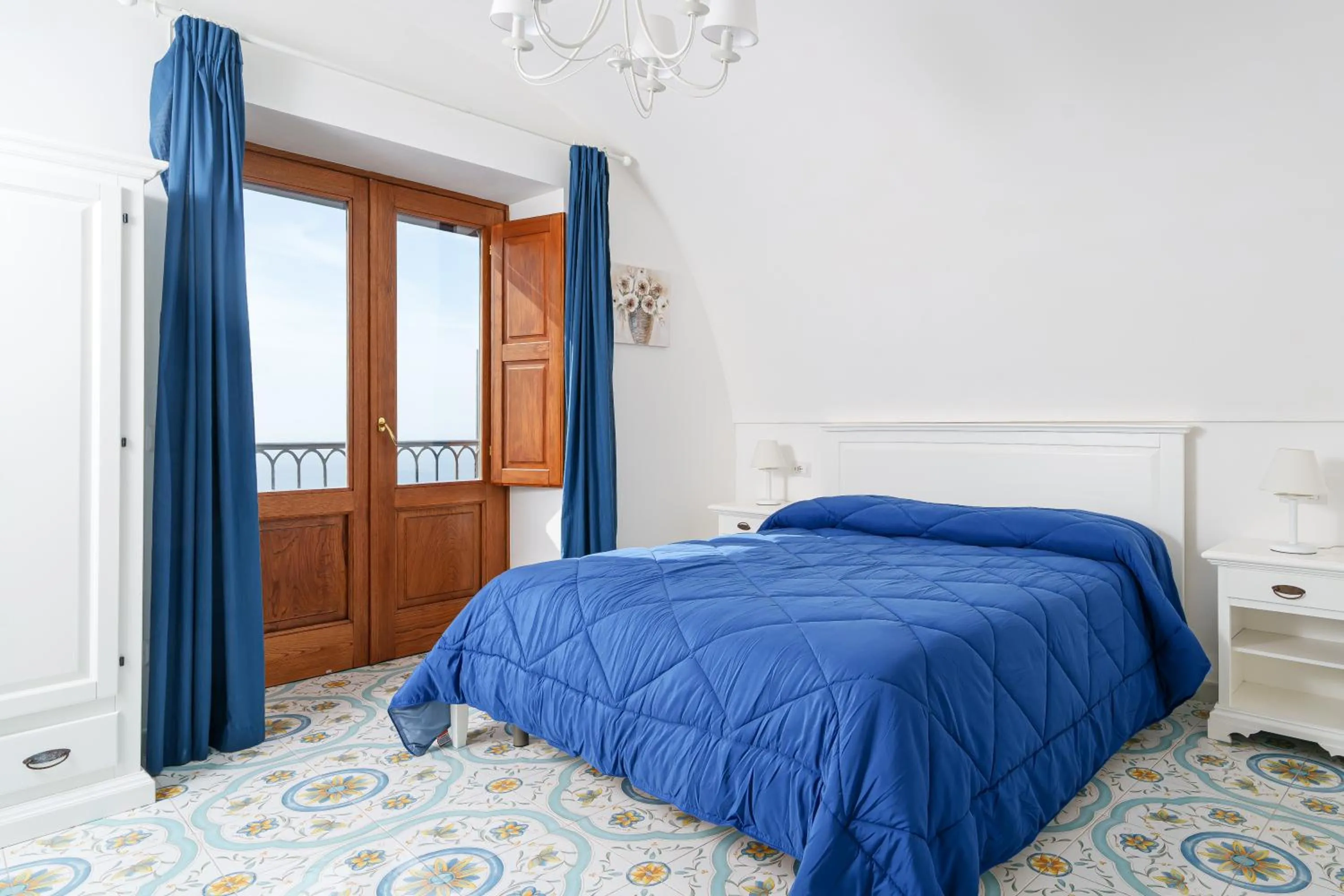 Bed in Villa Prota