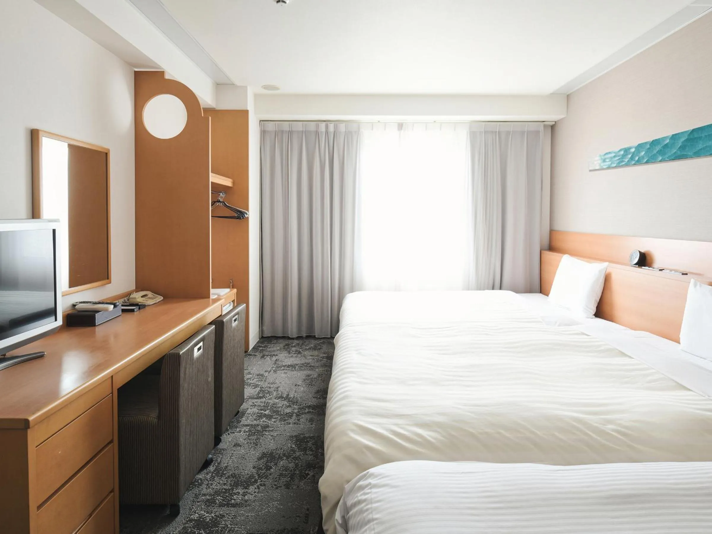 Bed in Vessel Hotel Ishigakijima