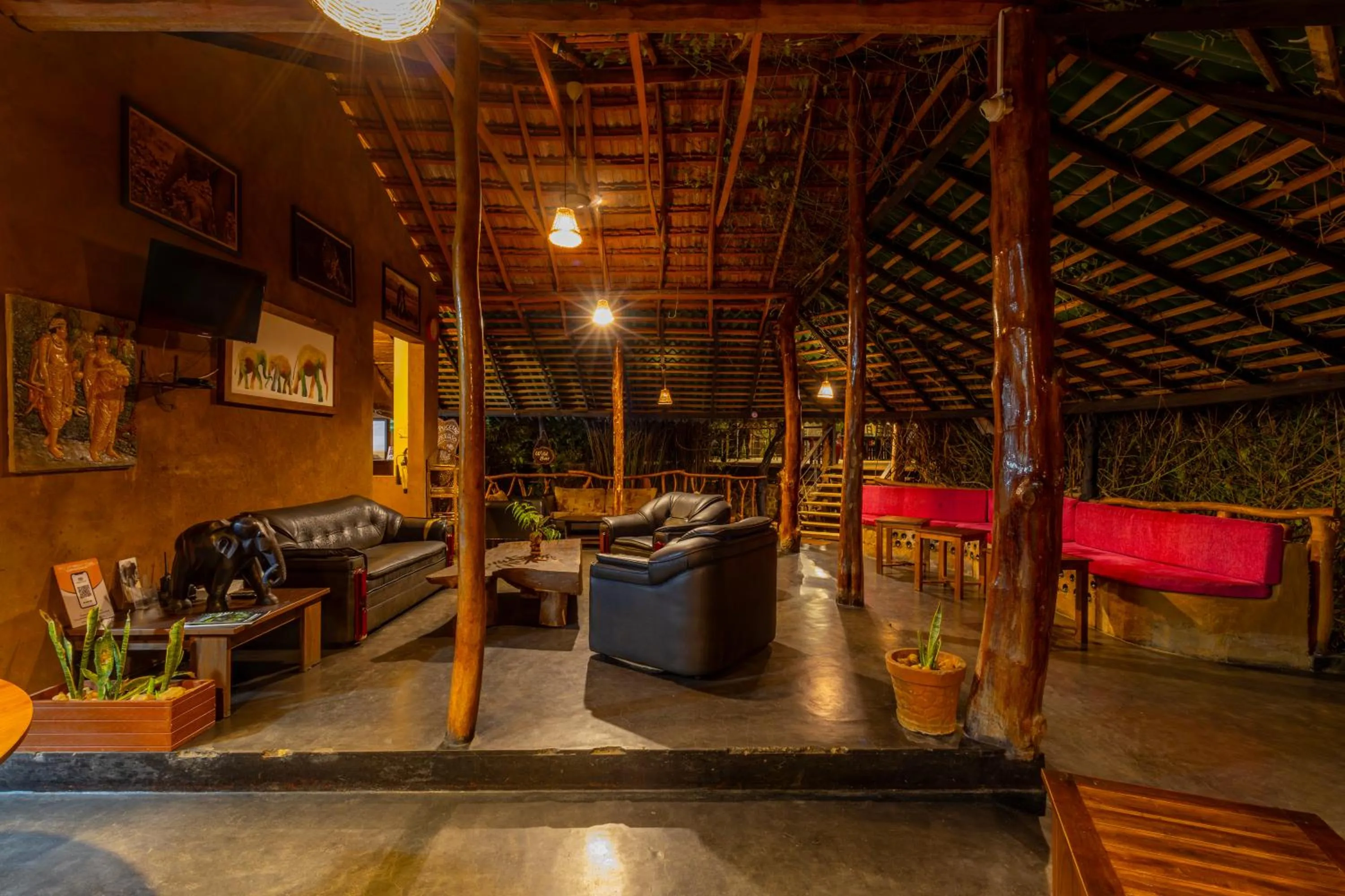 Patio in Athgira River Camping - Udawalawe