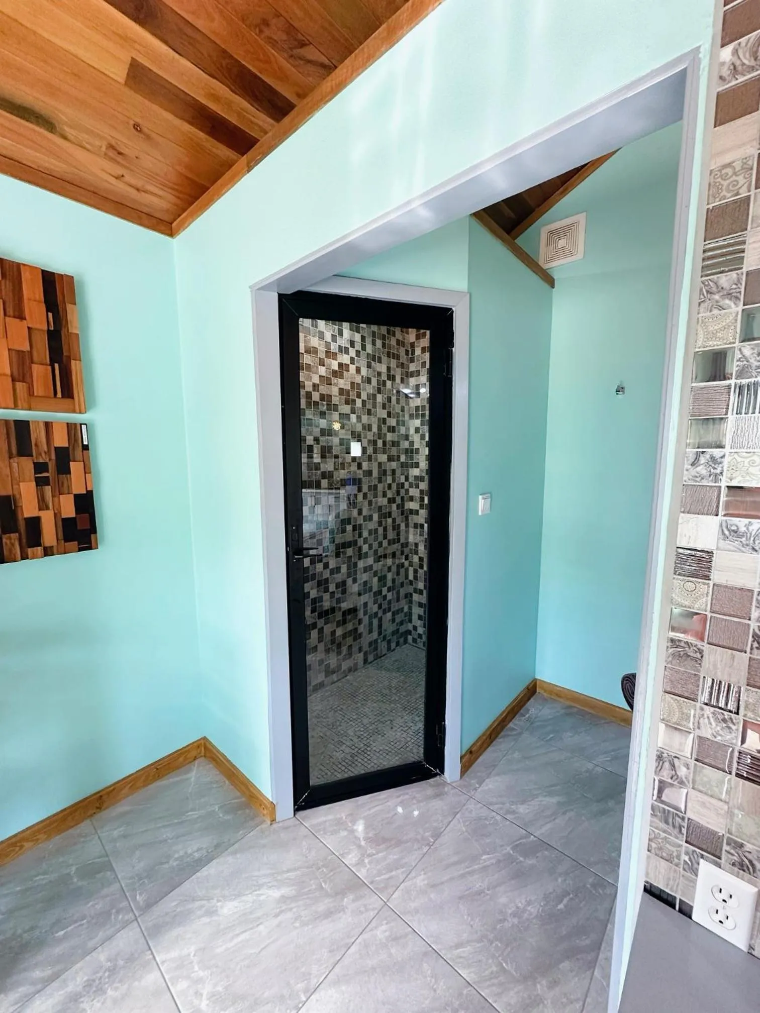 Shower in Mangata Villas Adults Only