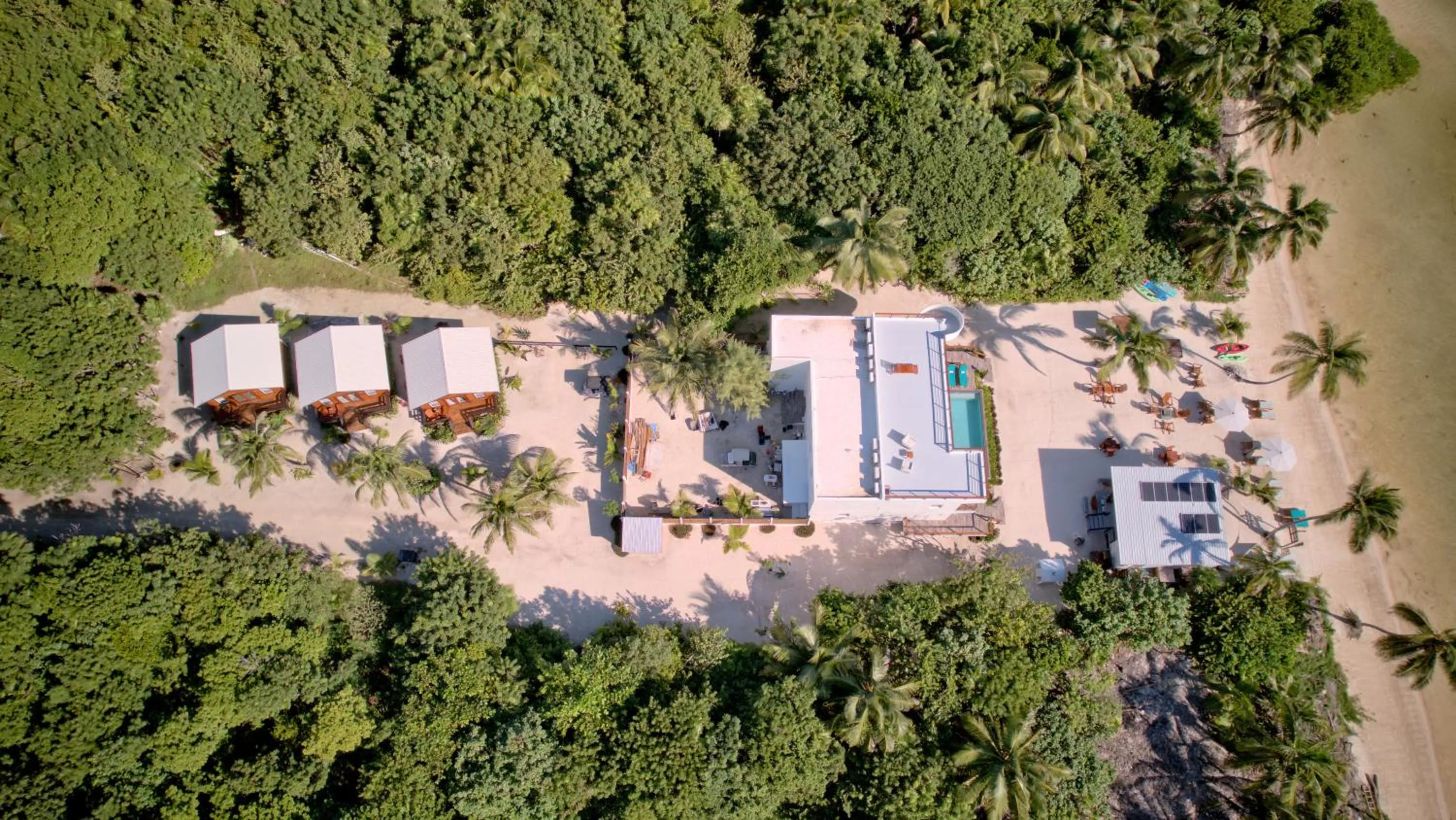 Bird's eye view in Mangata Villas Adults Only