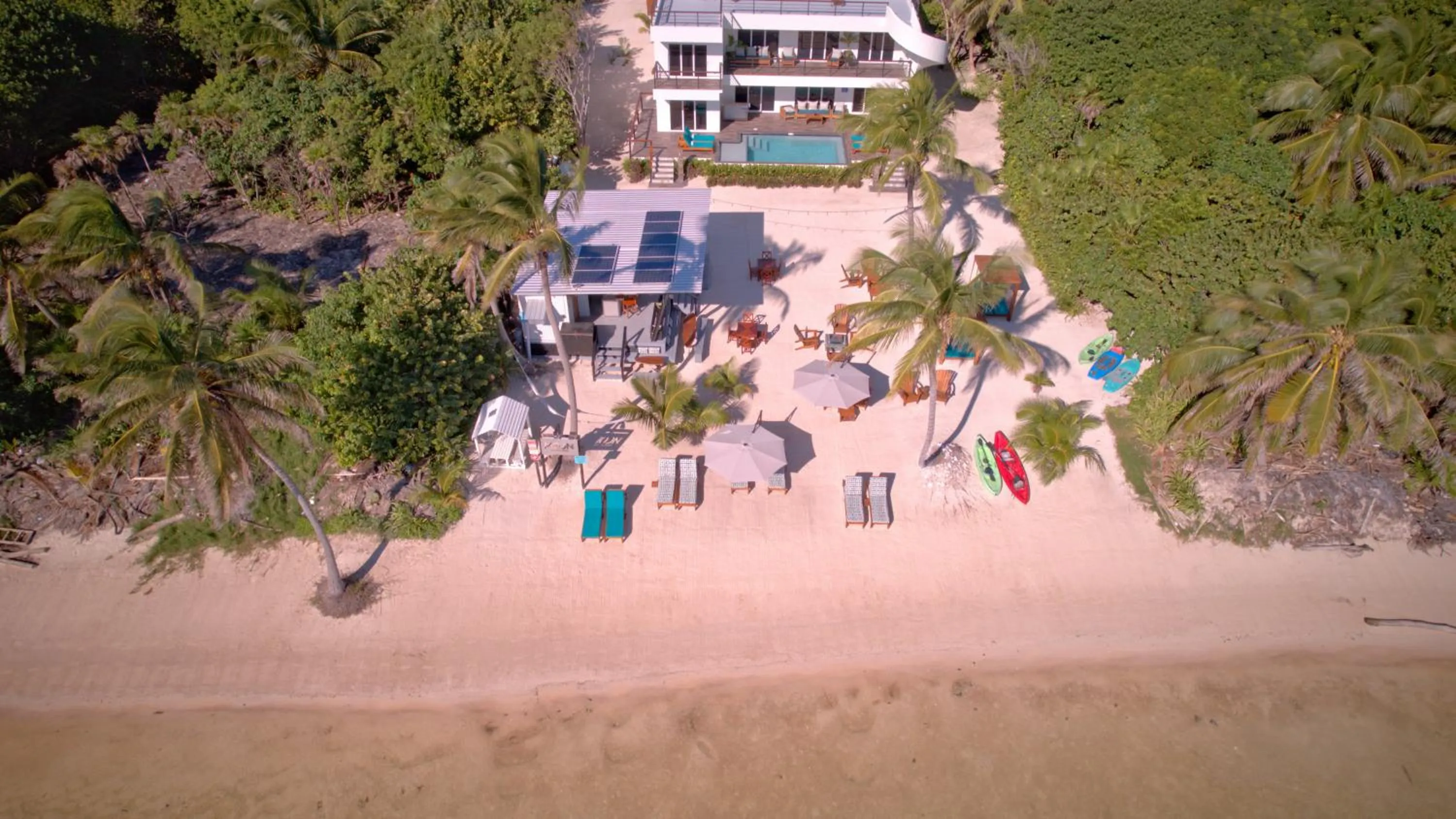 Beach in Mangata Villas Adults Only