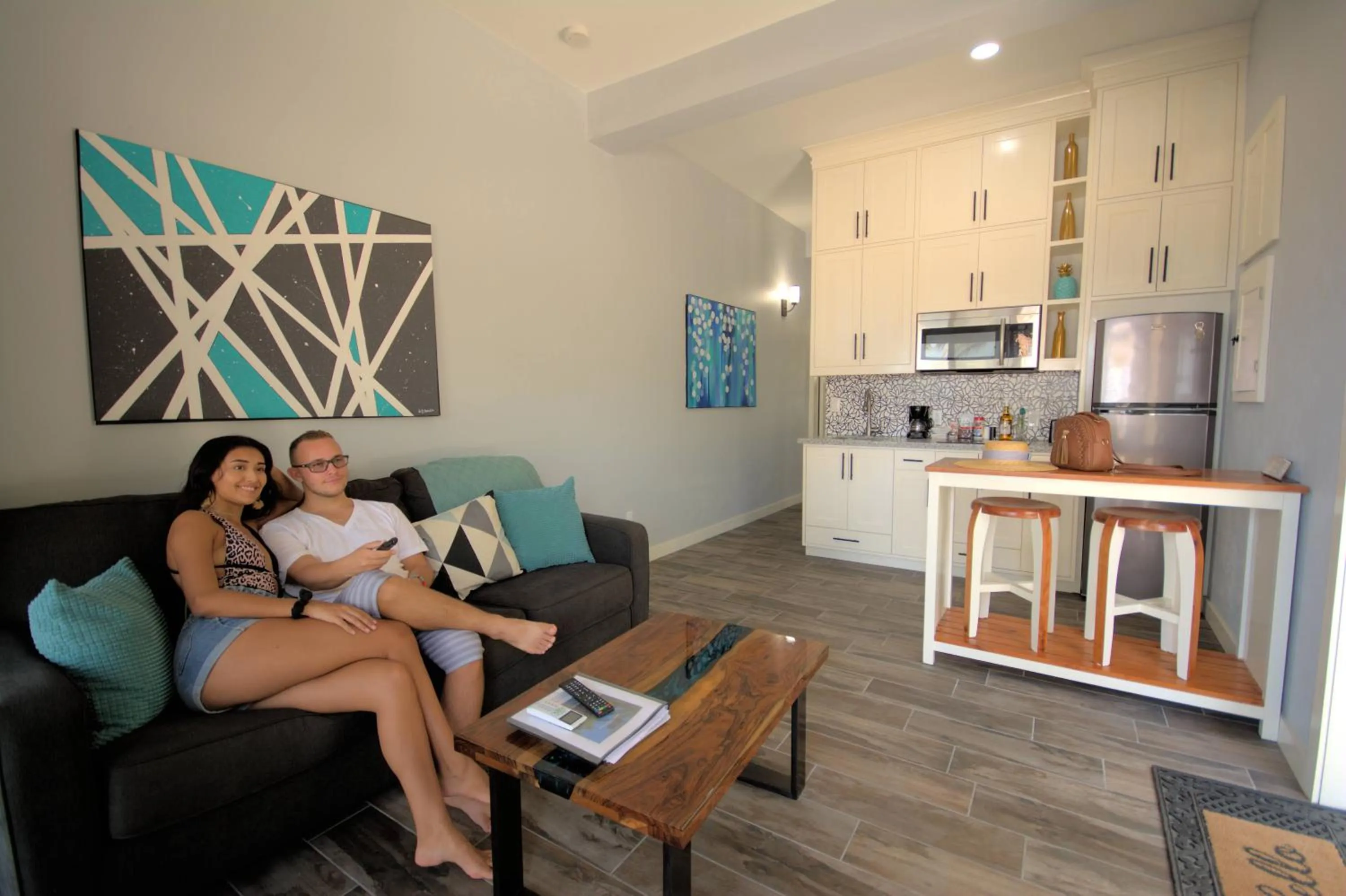 Living room in Mangata Villas Adults Only