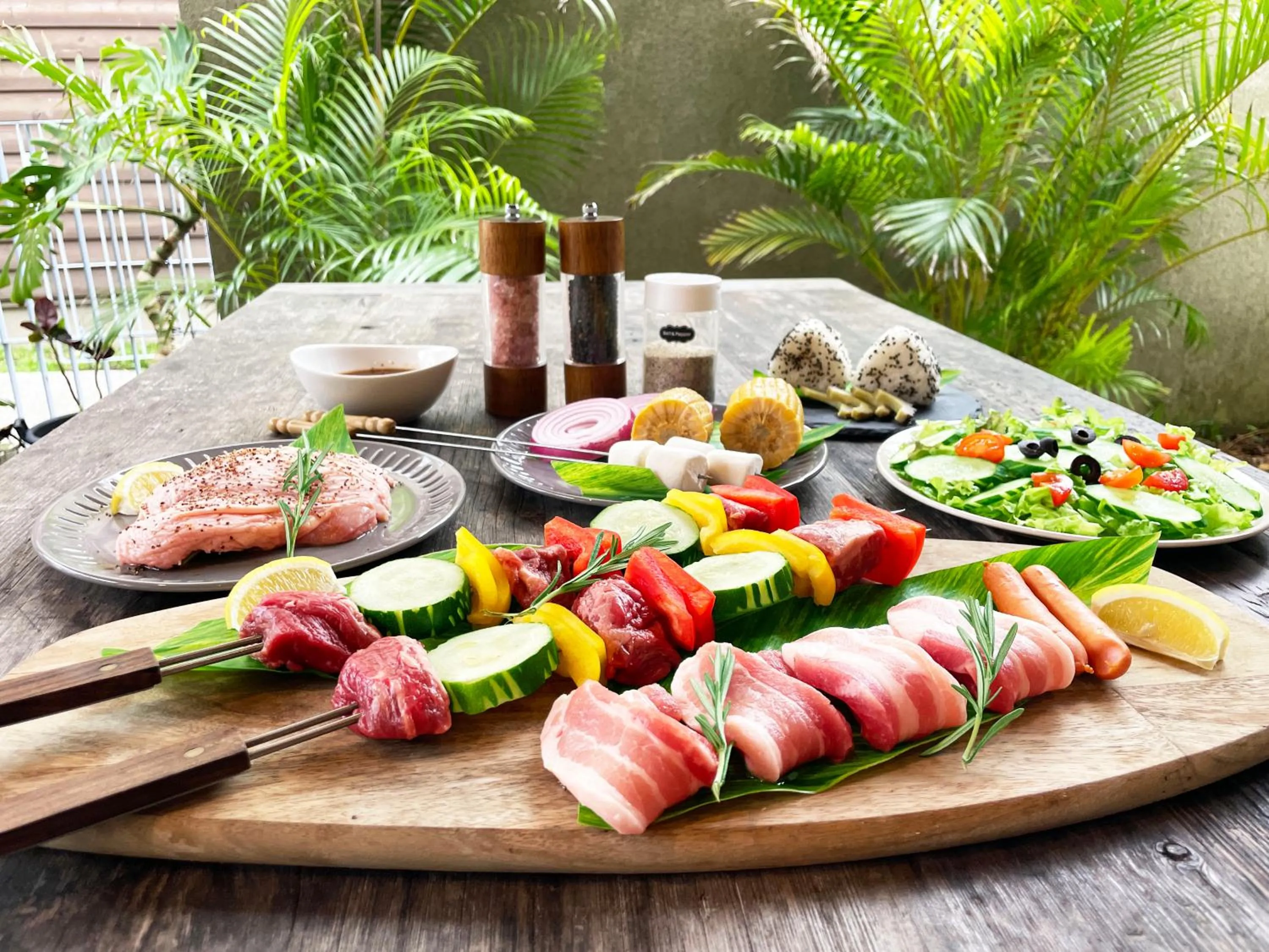 BBQ facilities in Mihana Onnason