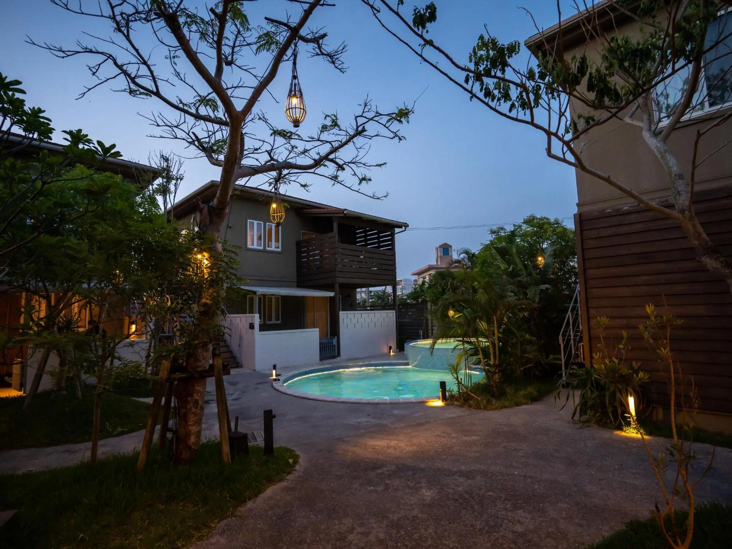 Garden view in Mihana Onnason