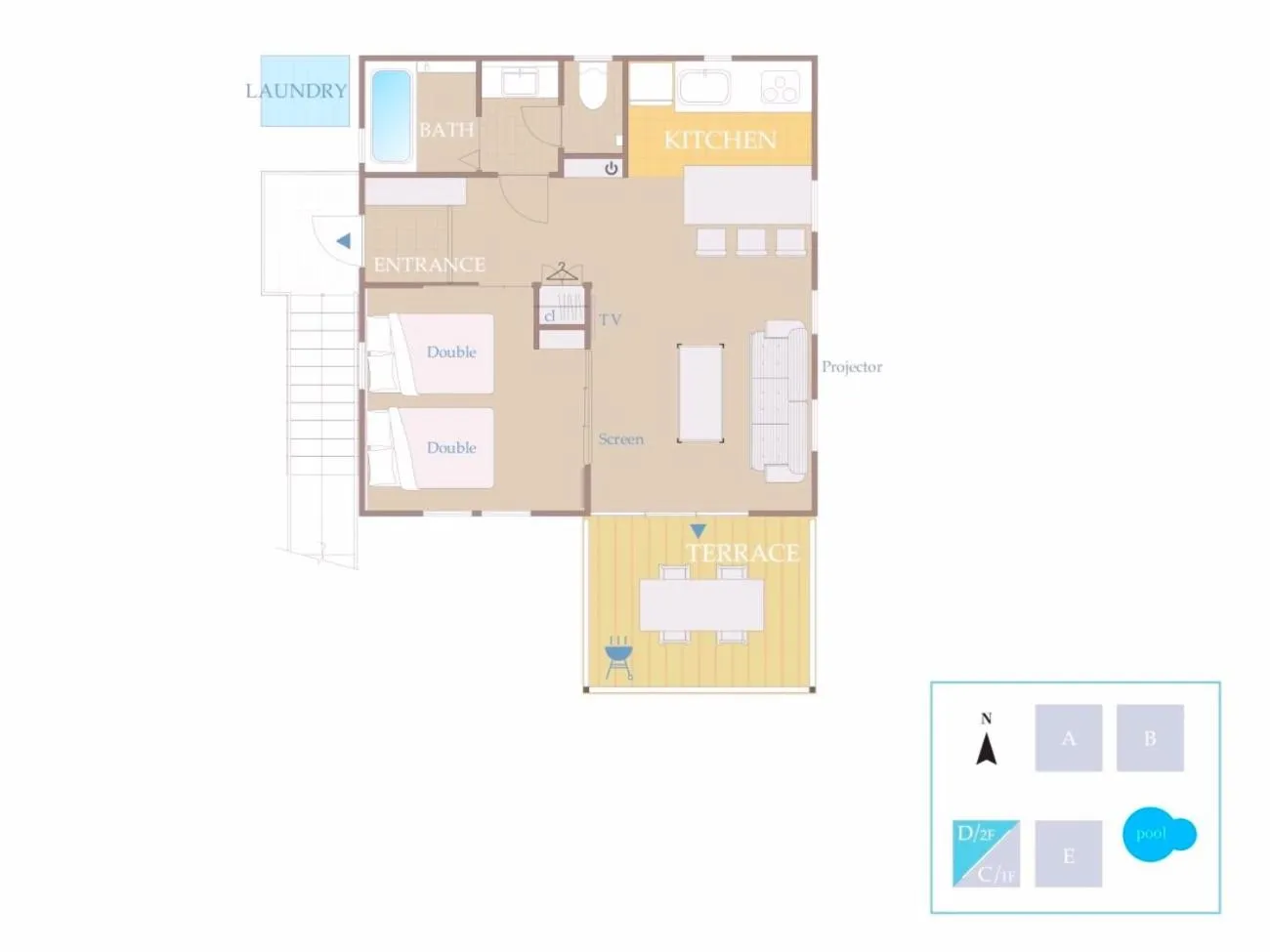 Floor plan in Mihana Onnason