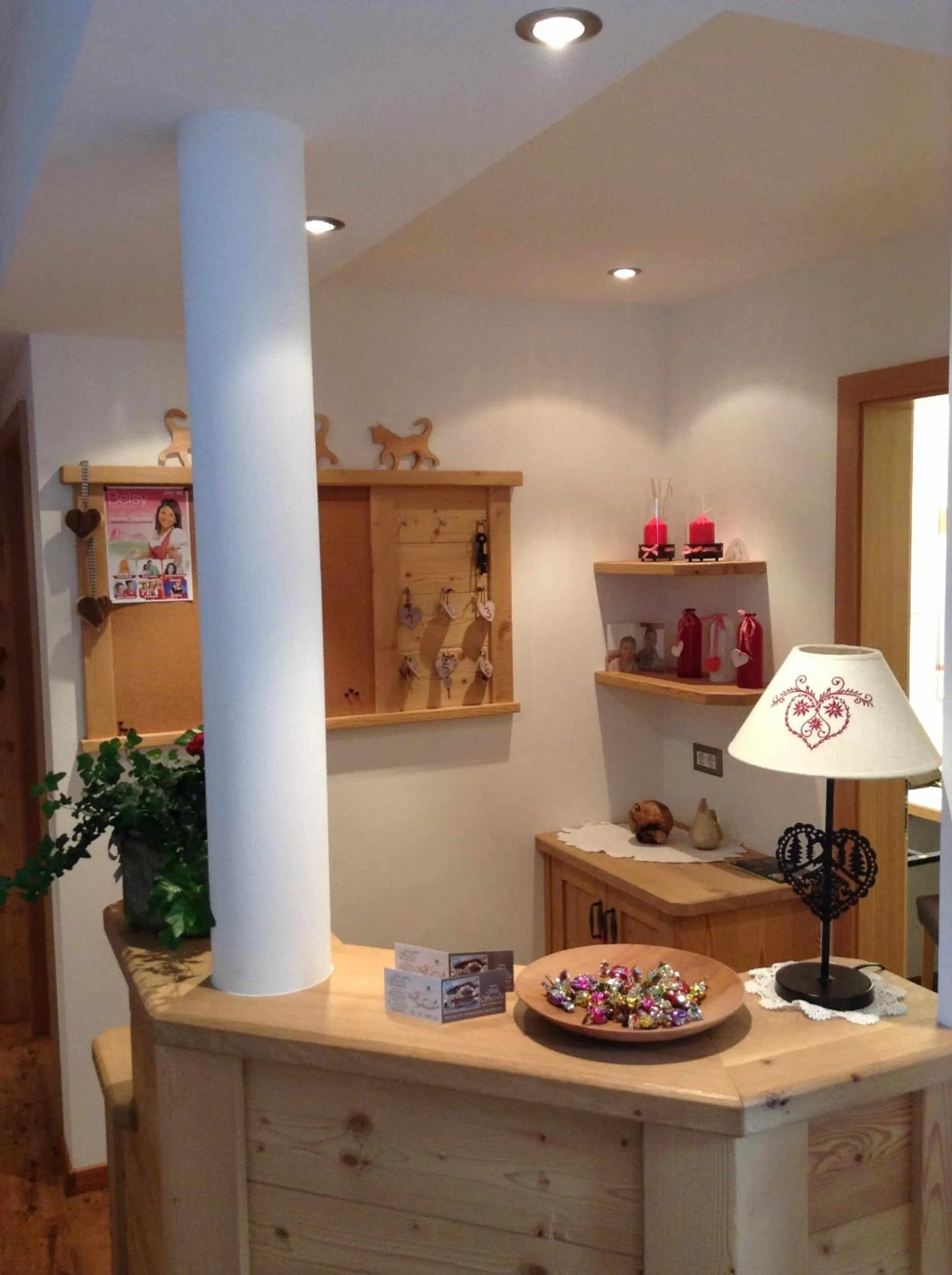 Lobby or reception in Villa Seceda