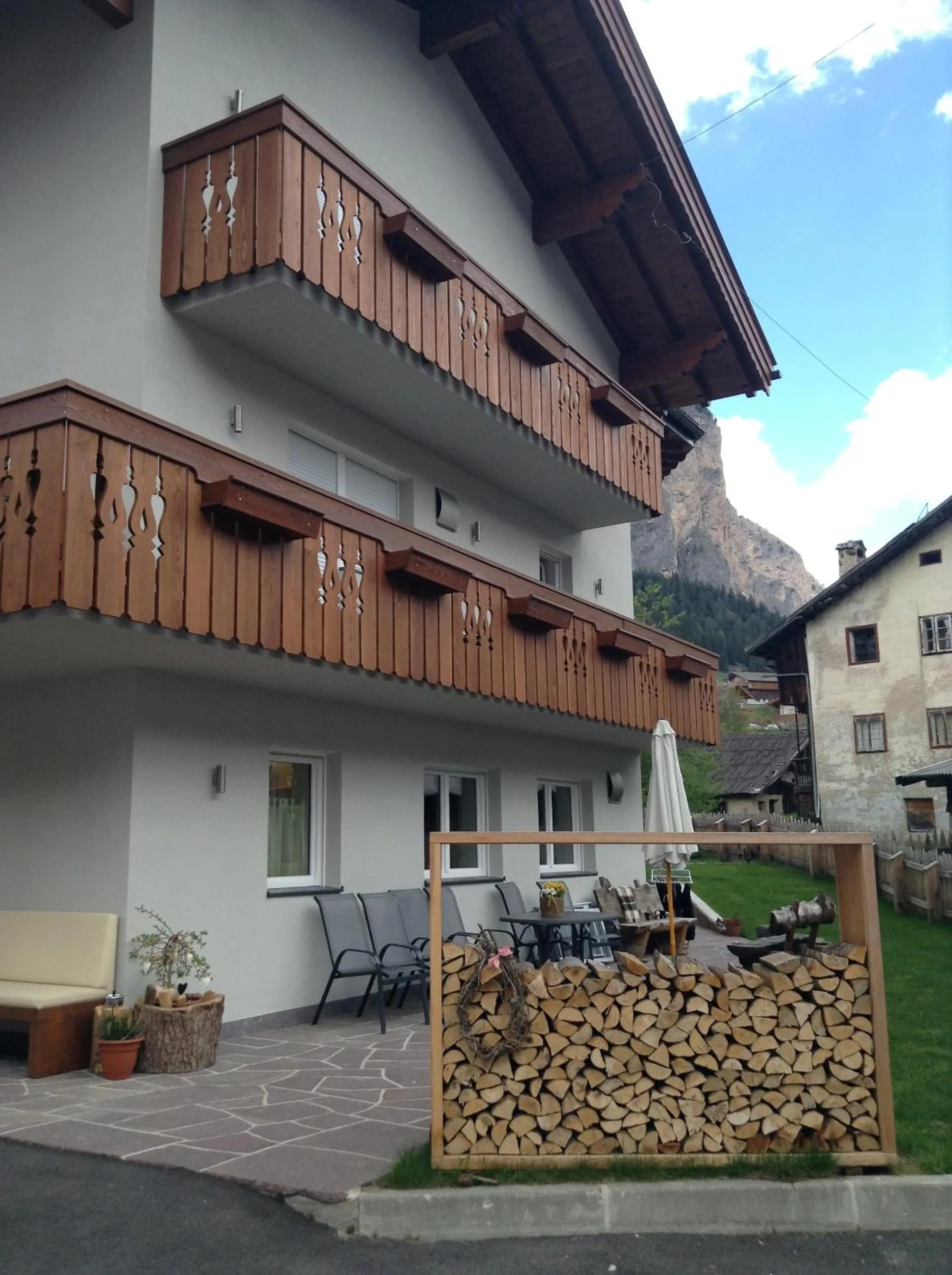 Patio in Villa Seceda
