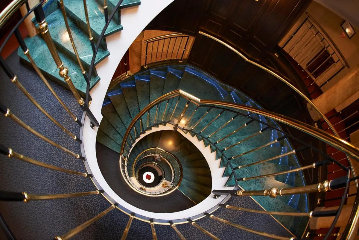 Decorative detail in Hotel Stefanik