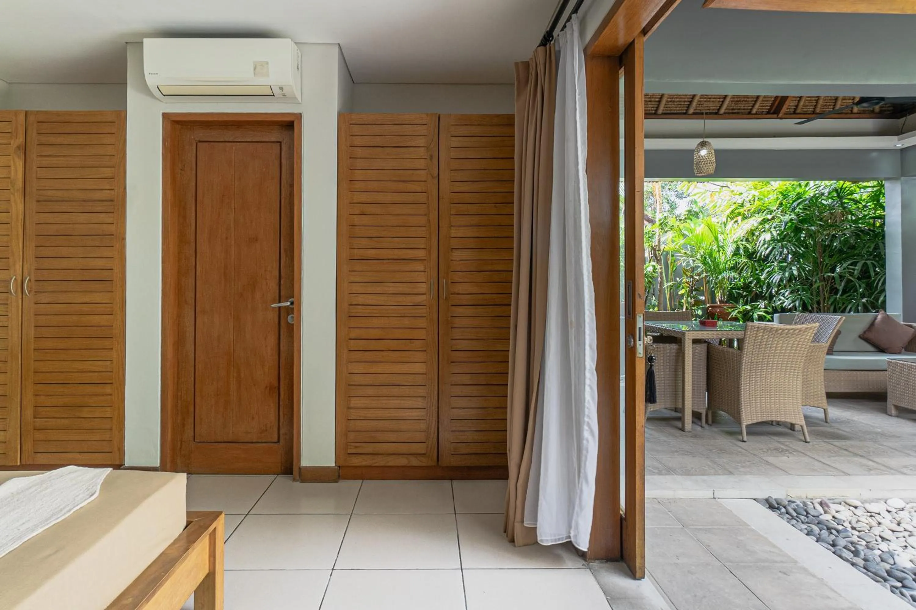 air conditioner in Balinea Holiday Home