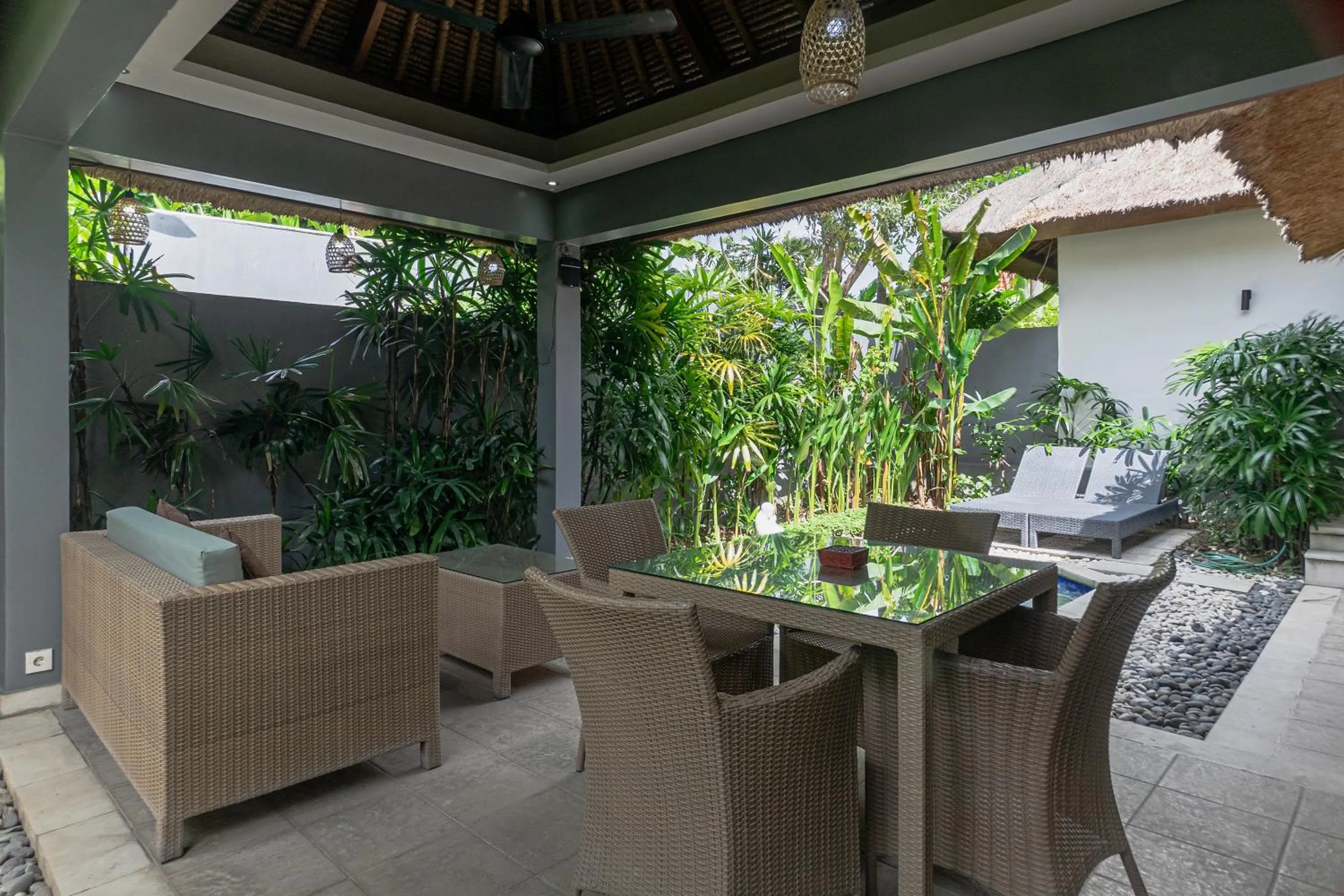 Living room in Balinea Holiday Home