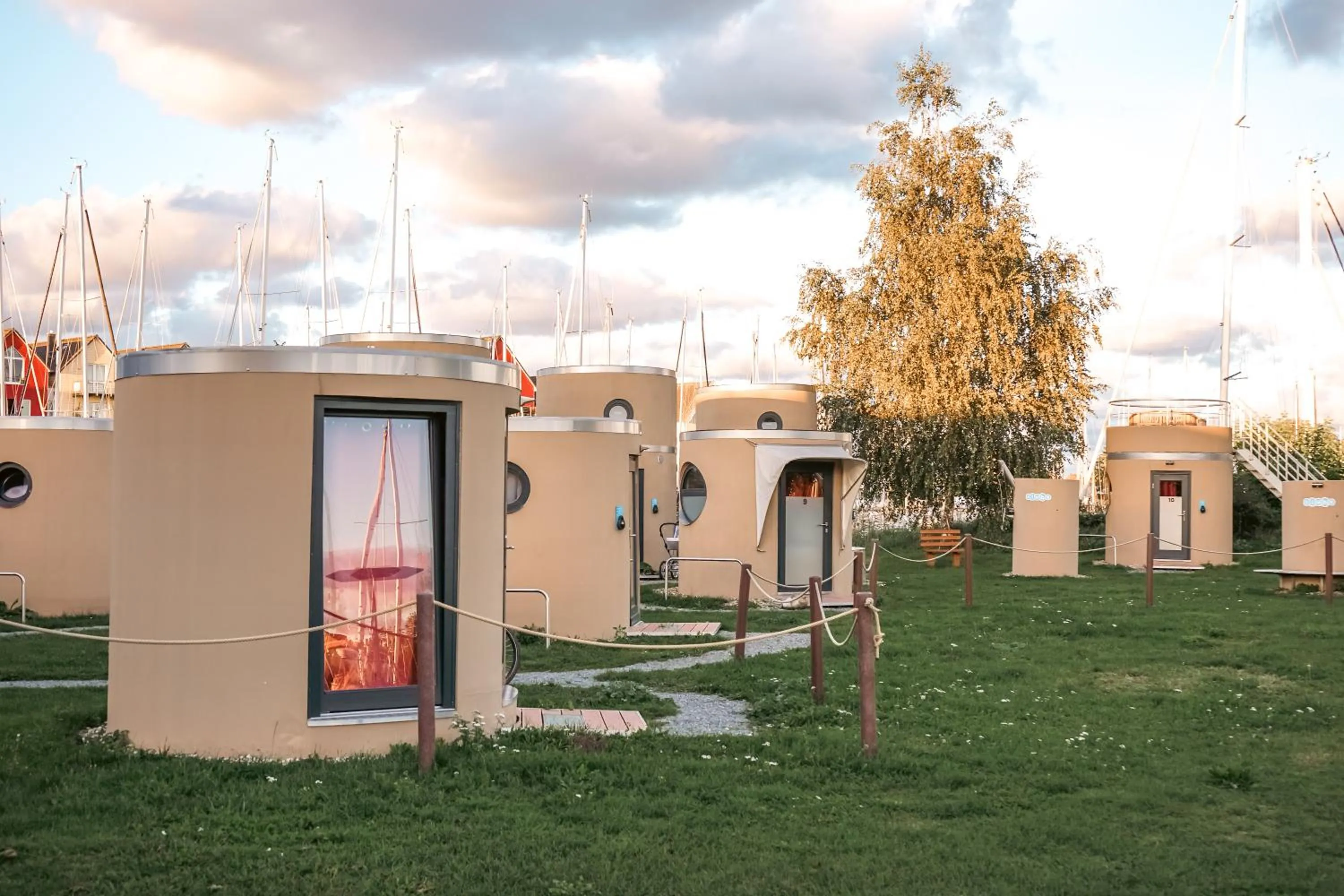 Property building in slube am Yachthafen Greifswald
