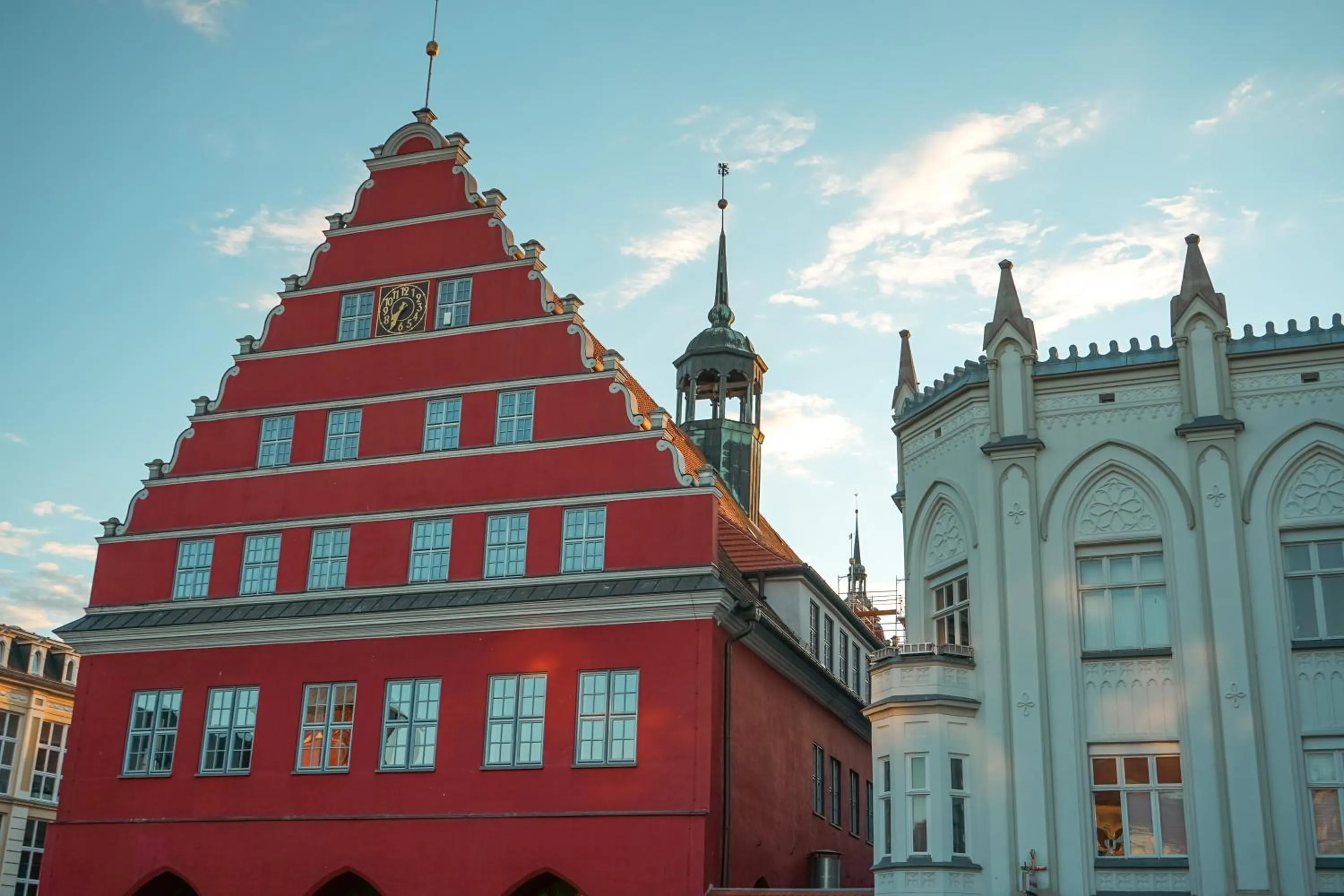 Staff in slube am Yachthafen Greifswald