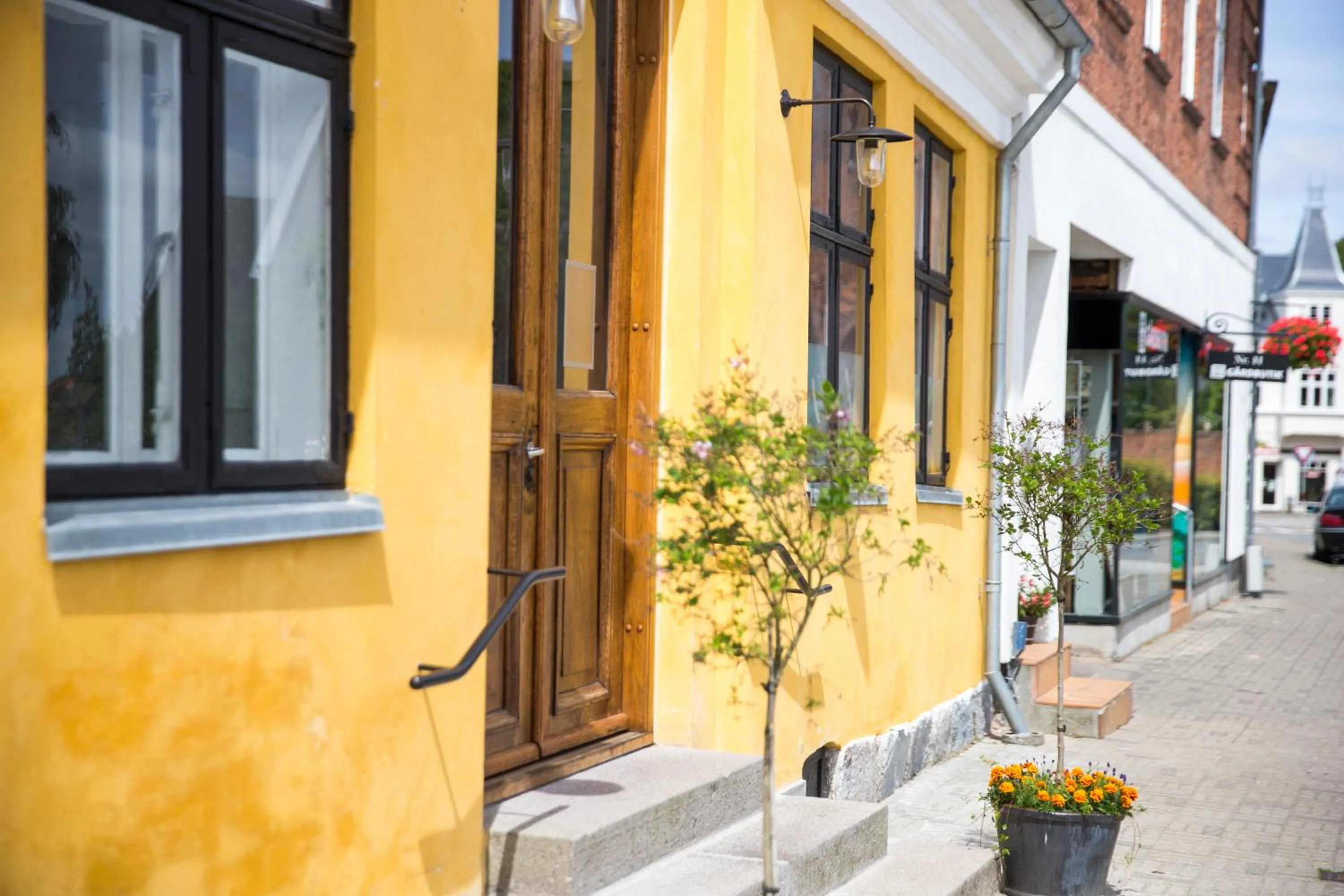 Facade/entrance in Hotel Saxkjøbing