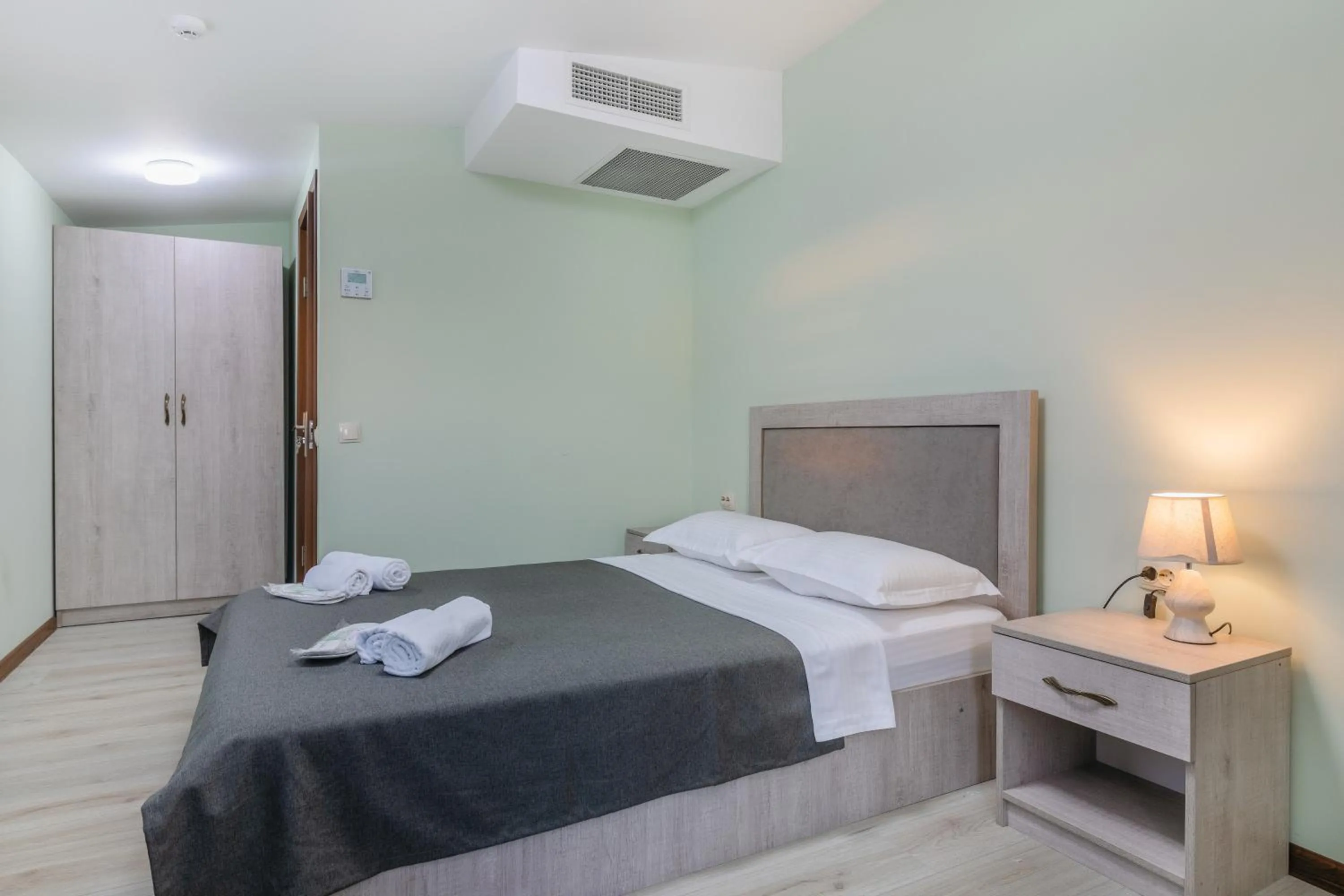 Bed in Gala Boutique Hotel