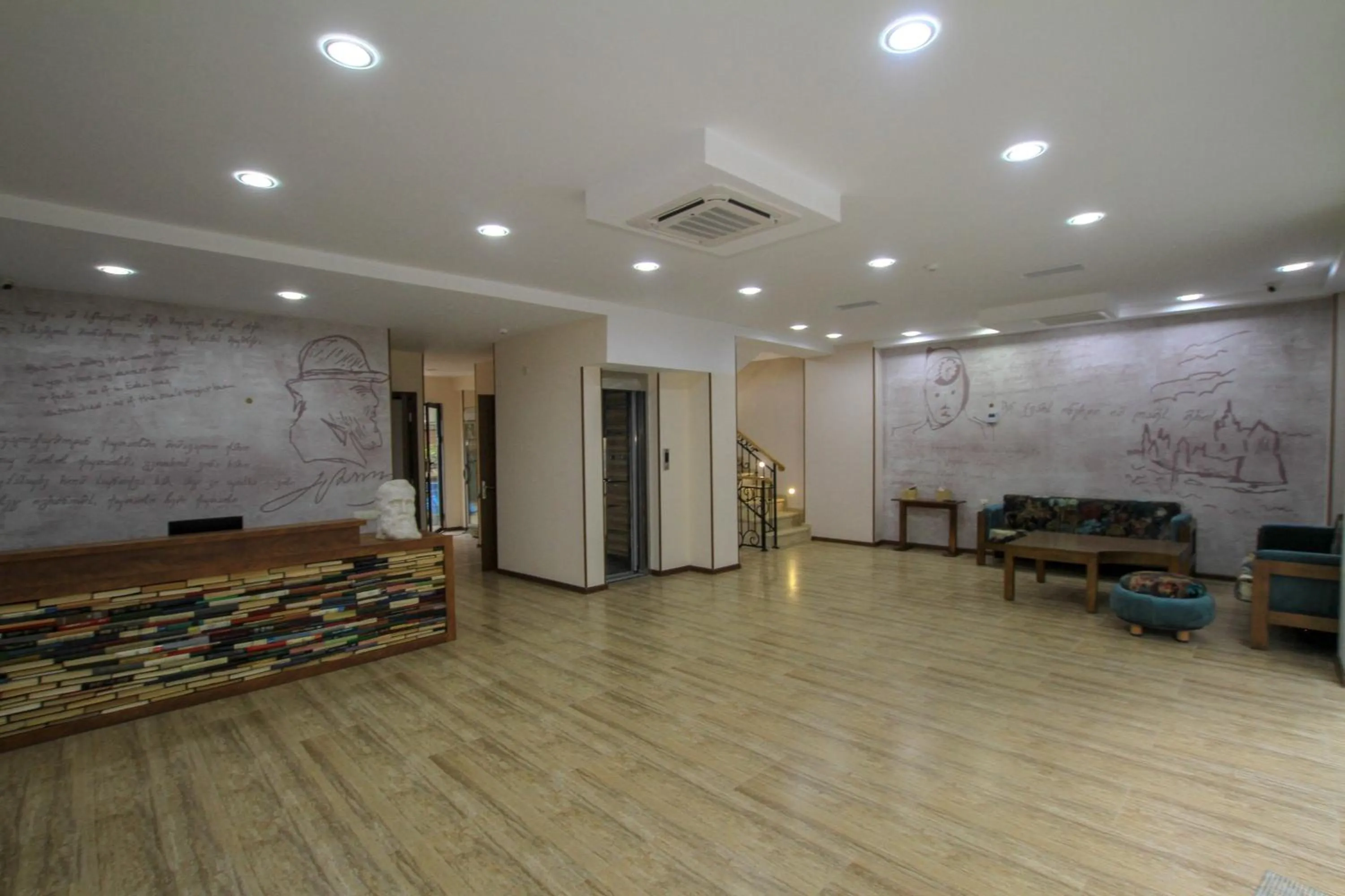 Lobby or reception in Gala Boutique Hotel